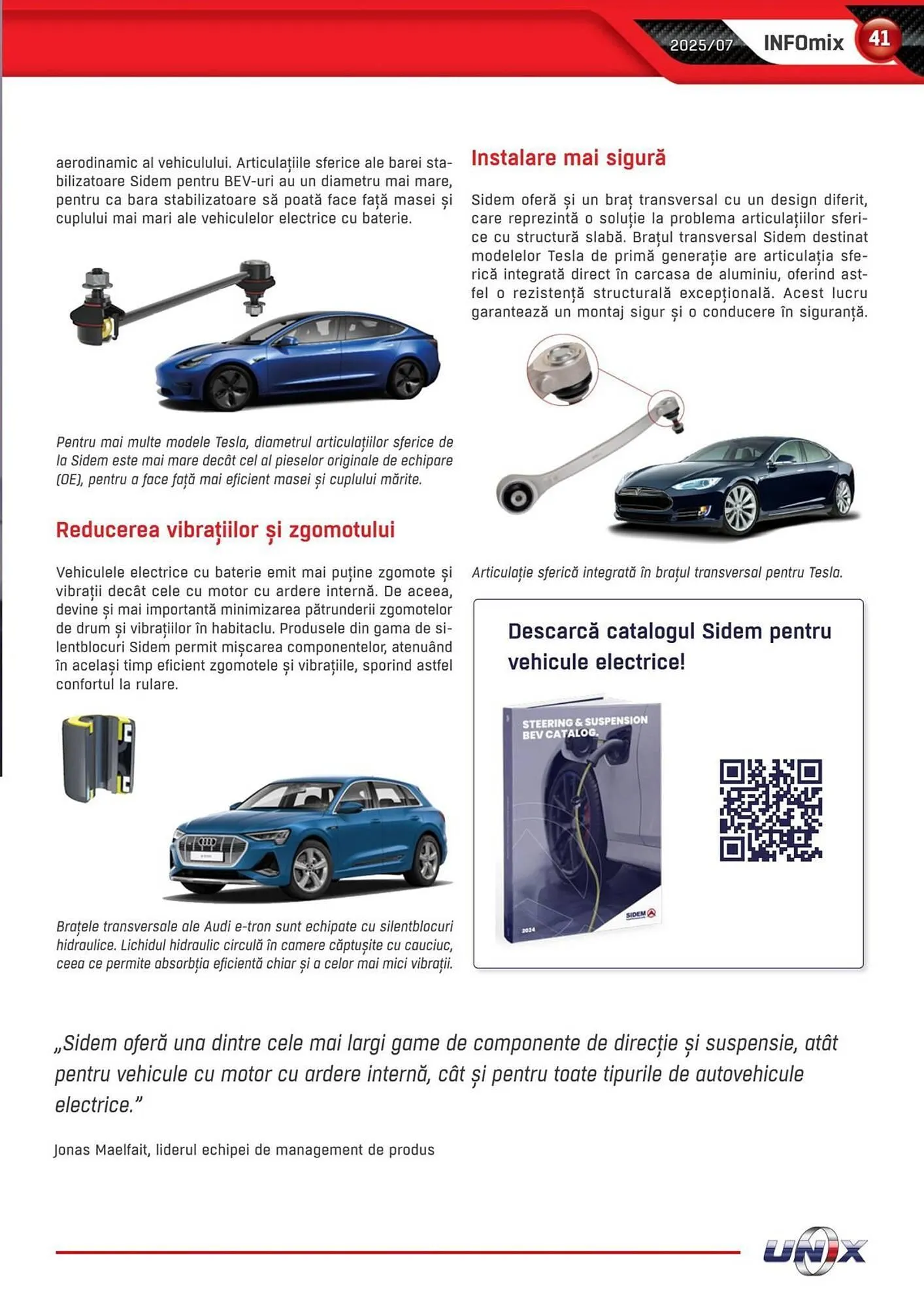 Catalog Catalog UNIX Auto de la 1 iulie până la 31 iulie 2025 - Revista Pagina 41