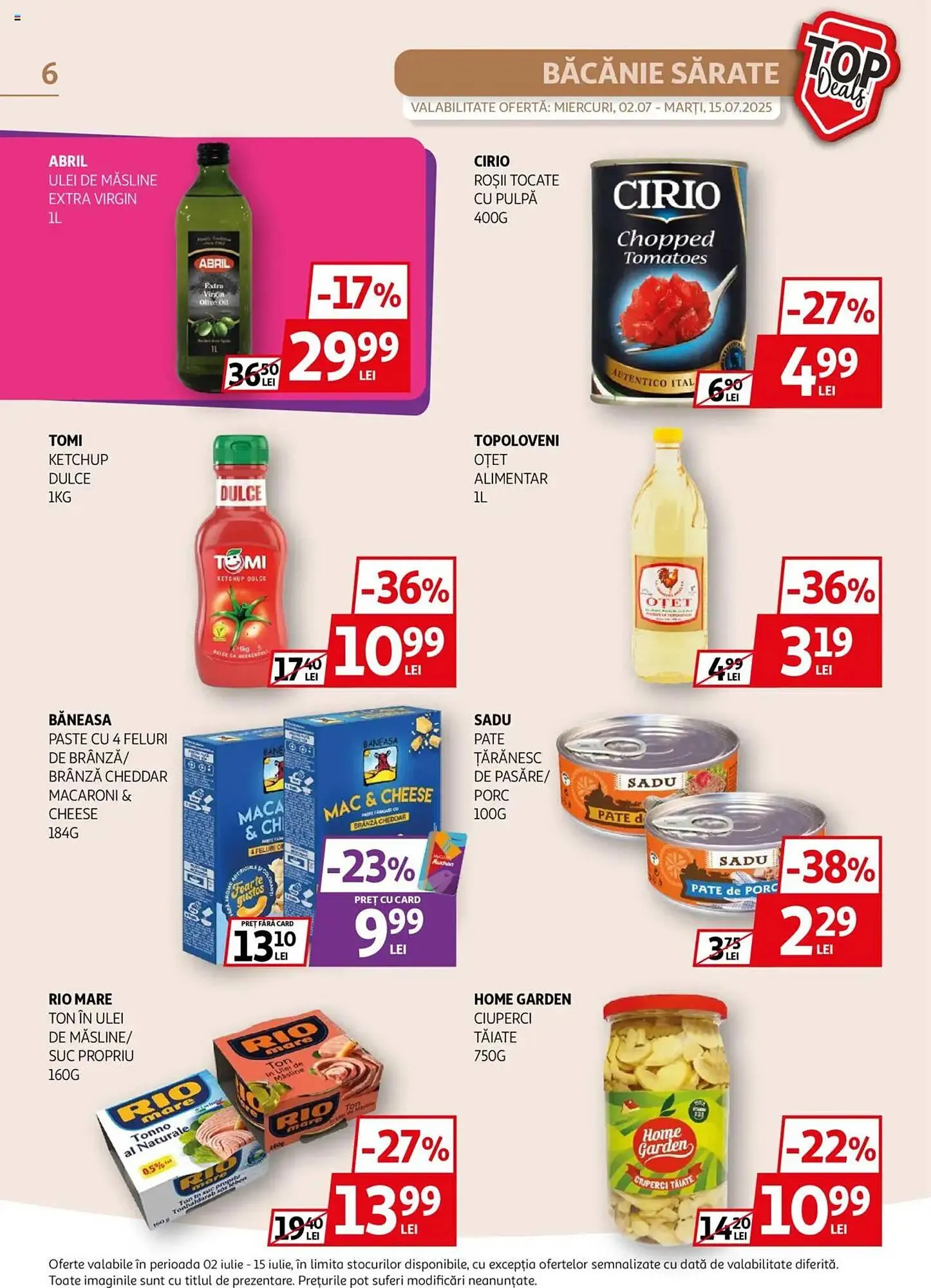 Catalog Catalog Auchan de la 1 iulie până la 15 iulie 2025 - Revista Pagina 6