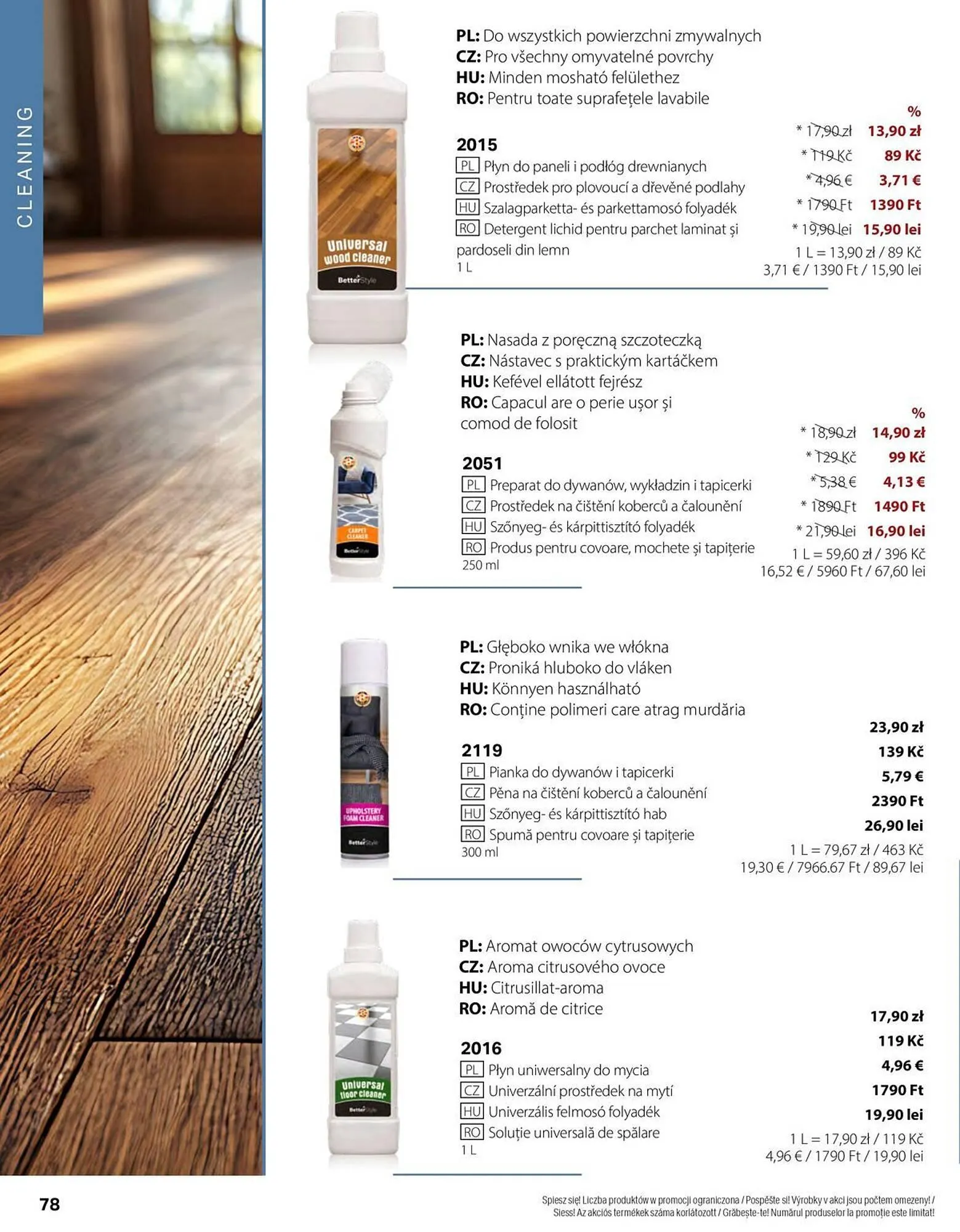 Catalog Catalog BetterStyle de la 1 iunie până la 30 iunie 2025 - Revista Pagina 78