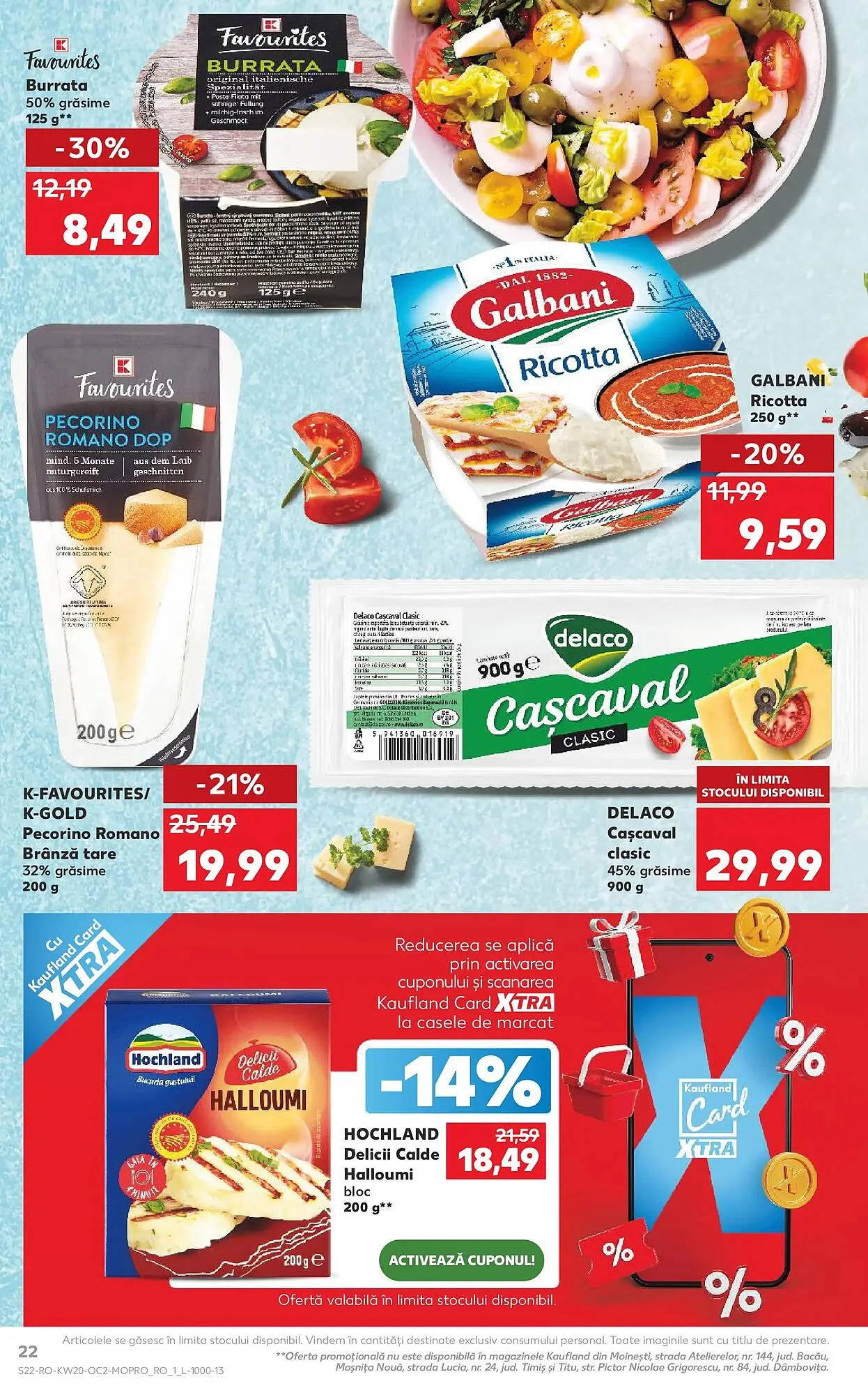 Catalog Catalog Kaufland de la 13 mai până la 19 mai 2026 - Revista Pagina 22