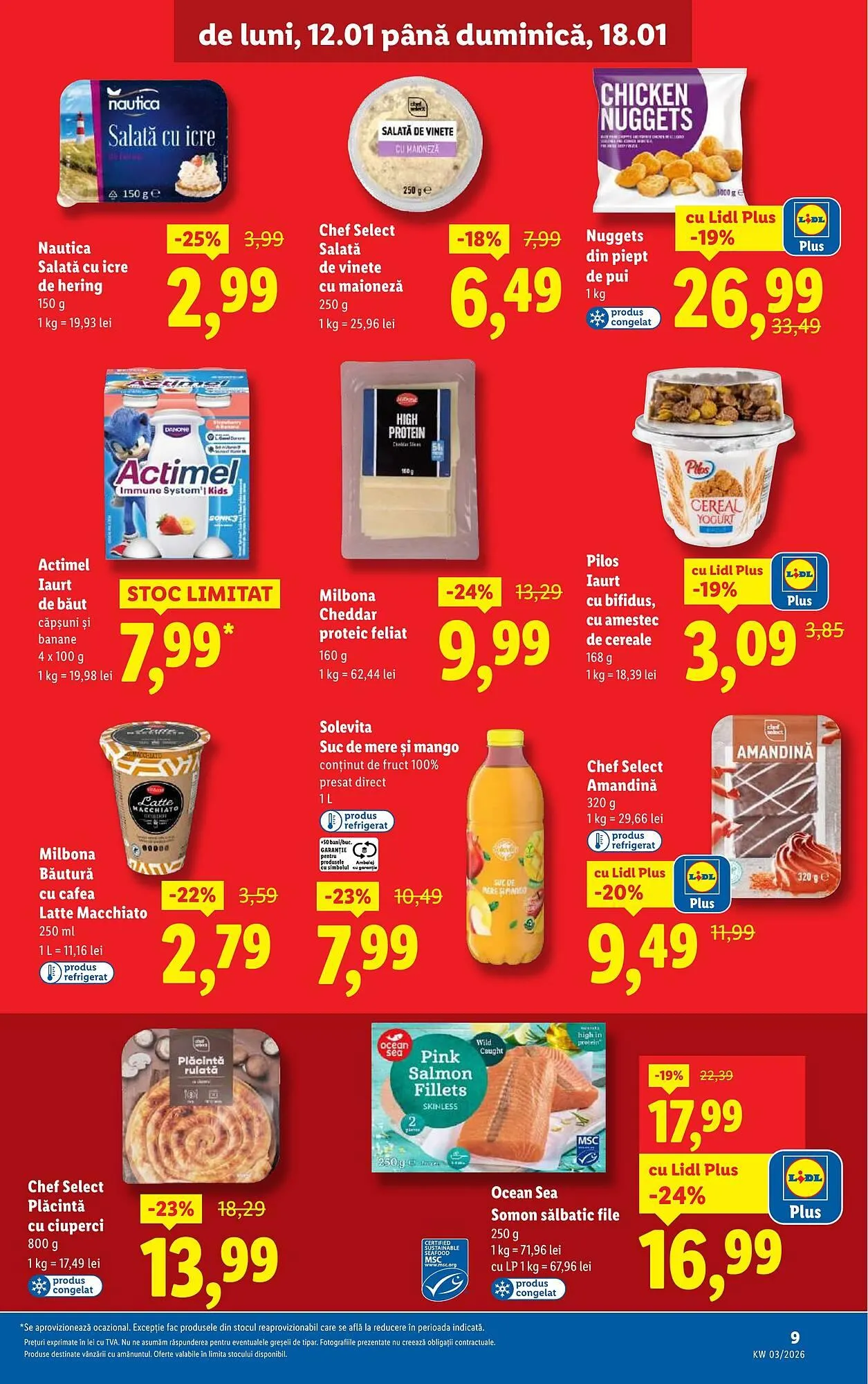 Catalog Catalog Lidl de la 12 ianuarie până la 18 ianuarie 2026 - Revista Pagina 9