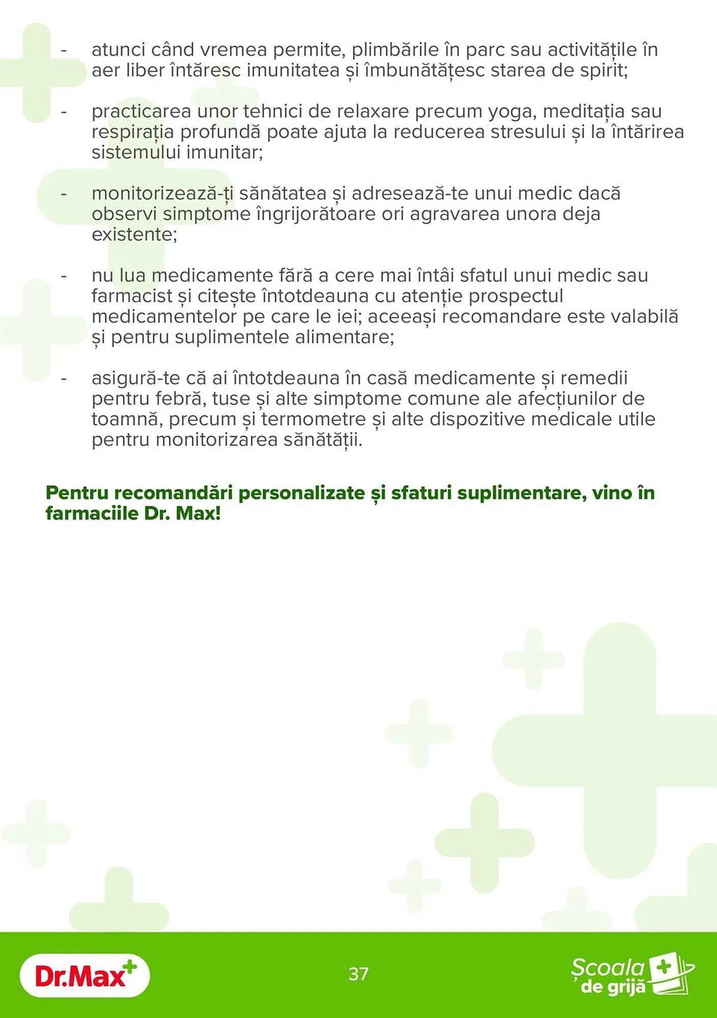 Catalog Catalog Dr.Max de la 13 martie până la 9 aprilie 2025 - Revista Pagina 38