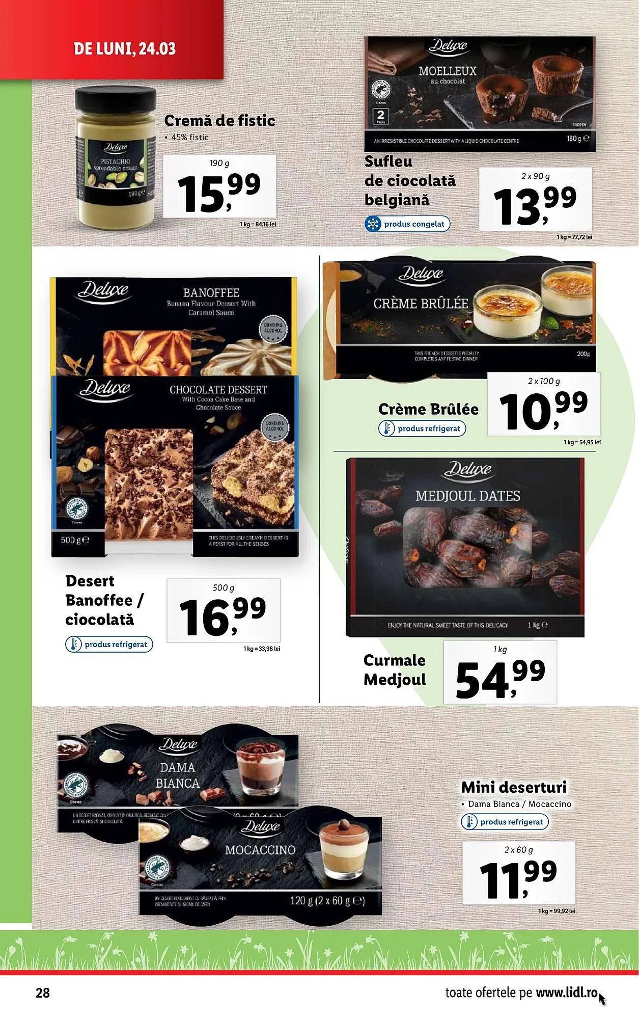 Catalog Catalog Lidl de la 24 martie până la 30 martie 2025 - Revista Pagina 28