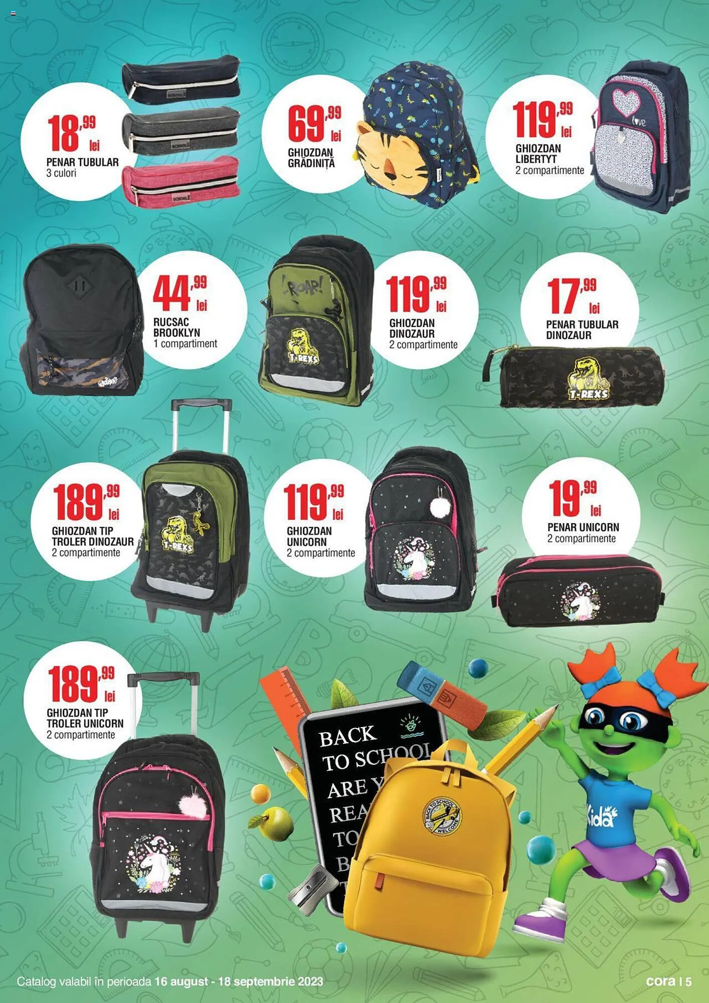 Catalog Cora catalog de la 16 august până la 18 septembrie 2023 - Revista Pagina 5