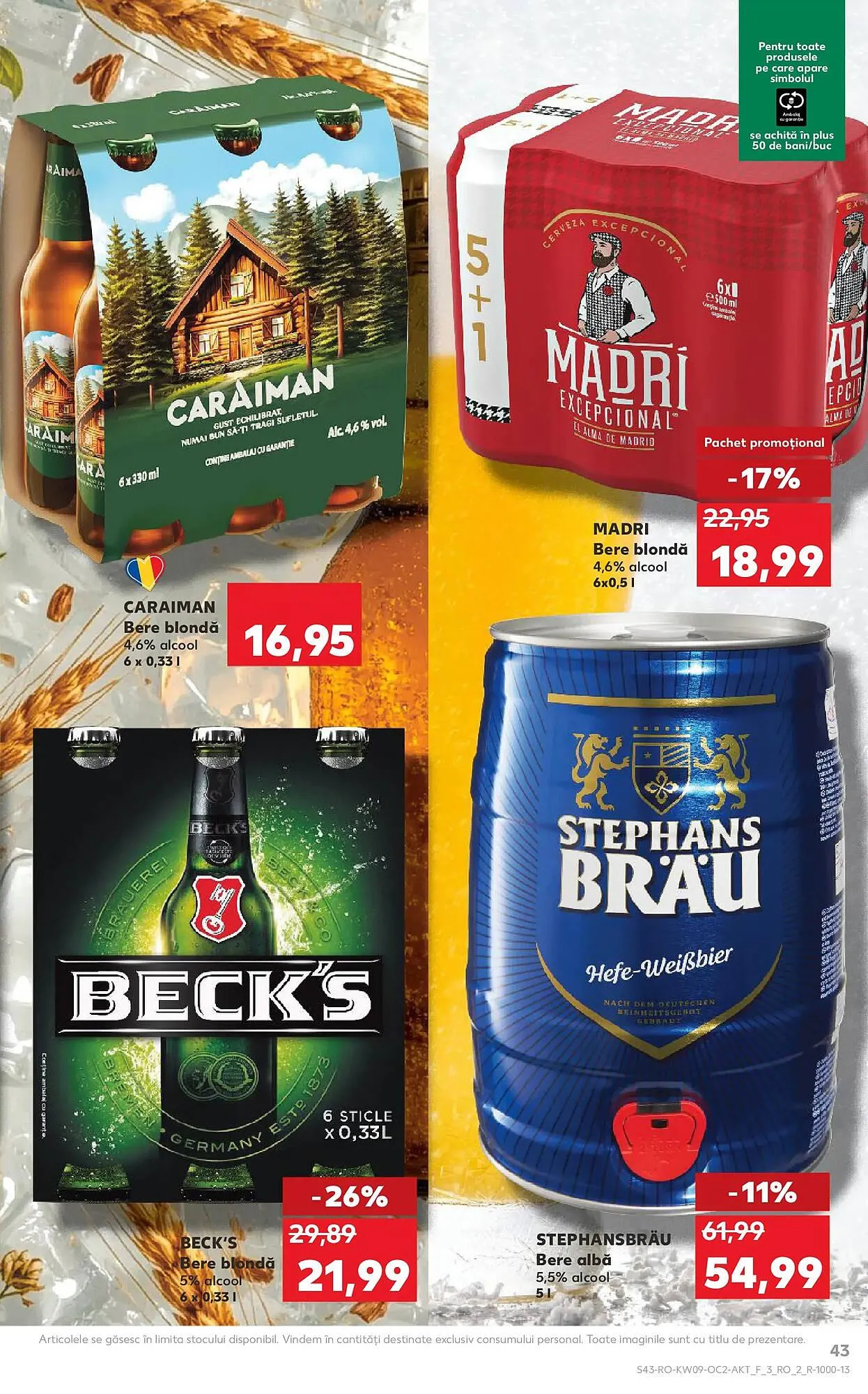 Catalog Catalog Kaufland de la 25 februarie până la 3 martie 2026 - Revista Pagina 43