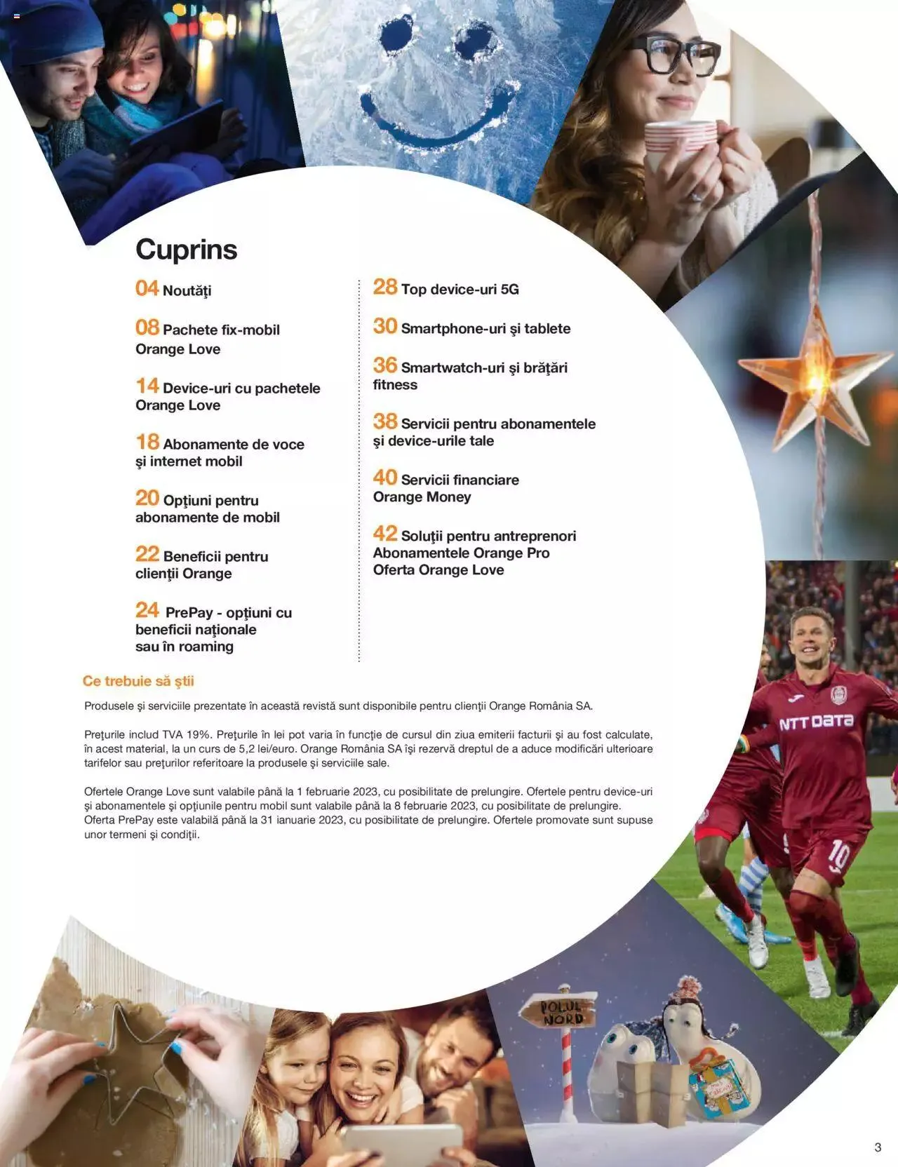Catalog Orange - Catalog nou de la 21 decembrie până la 31 decembrie 2023 - Revista Pagina 3