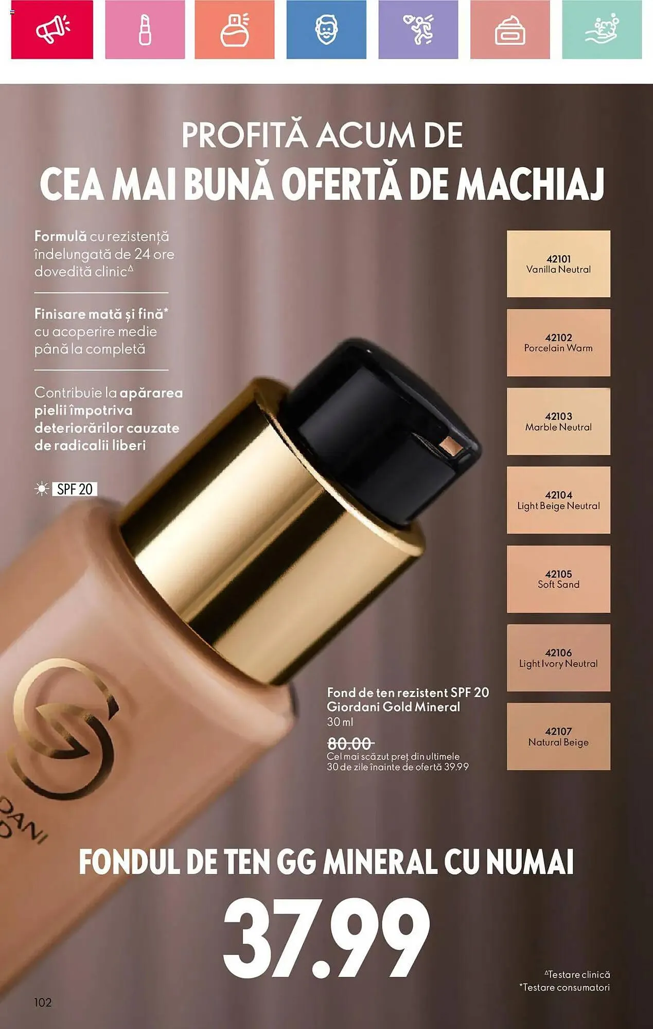 Catalog Catalog Oriflame de la 29 decembrie până la 18 ianuarie 2025 - Revista Pagina 266