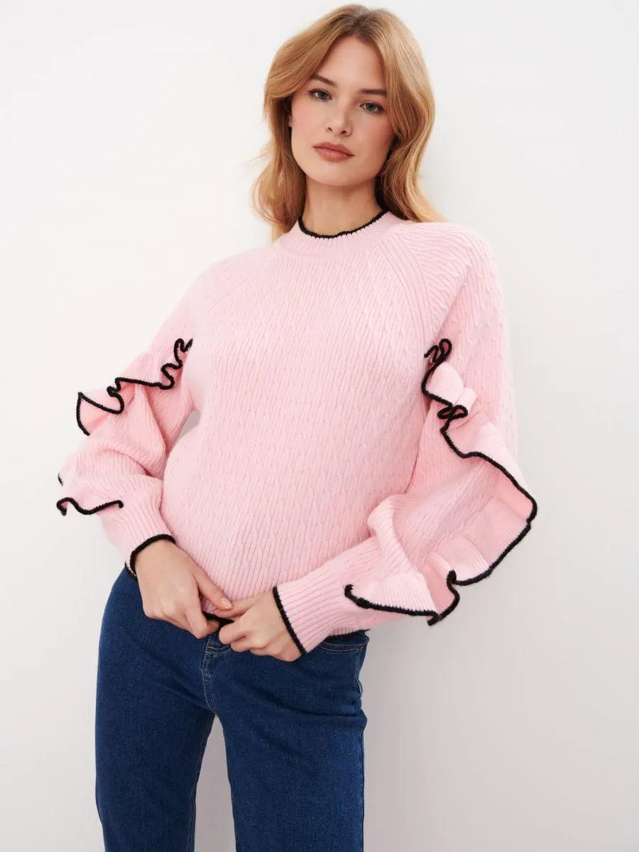 Pulover cu volănașe