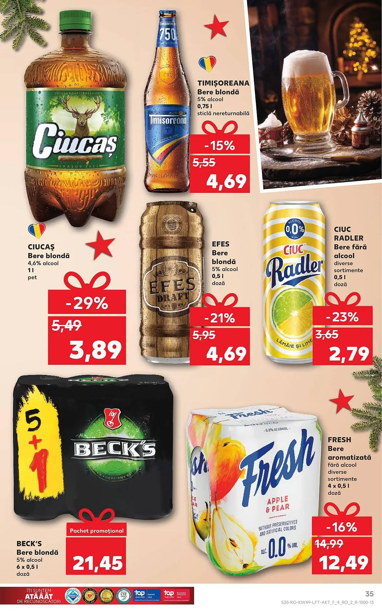 Catalog Kaufland catalog de la 6 decembrie până la 12 decembrie 2023 - Revista Pagina 35