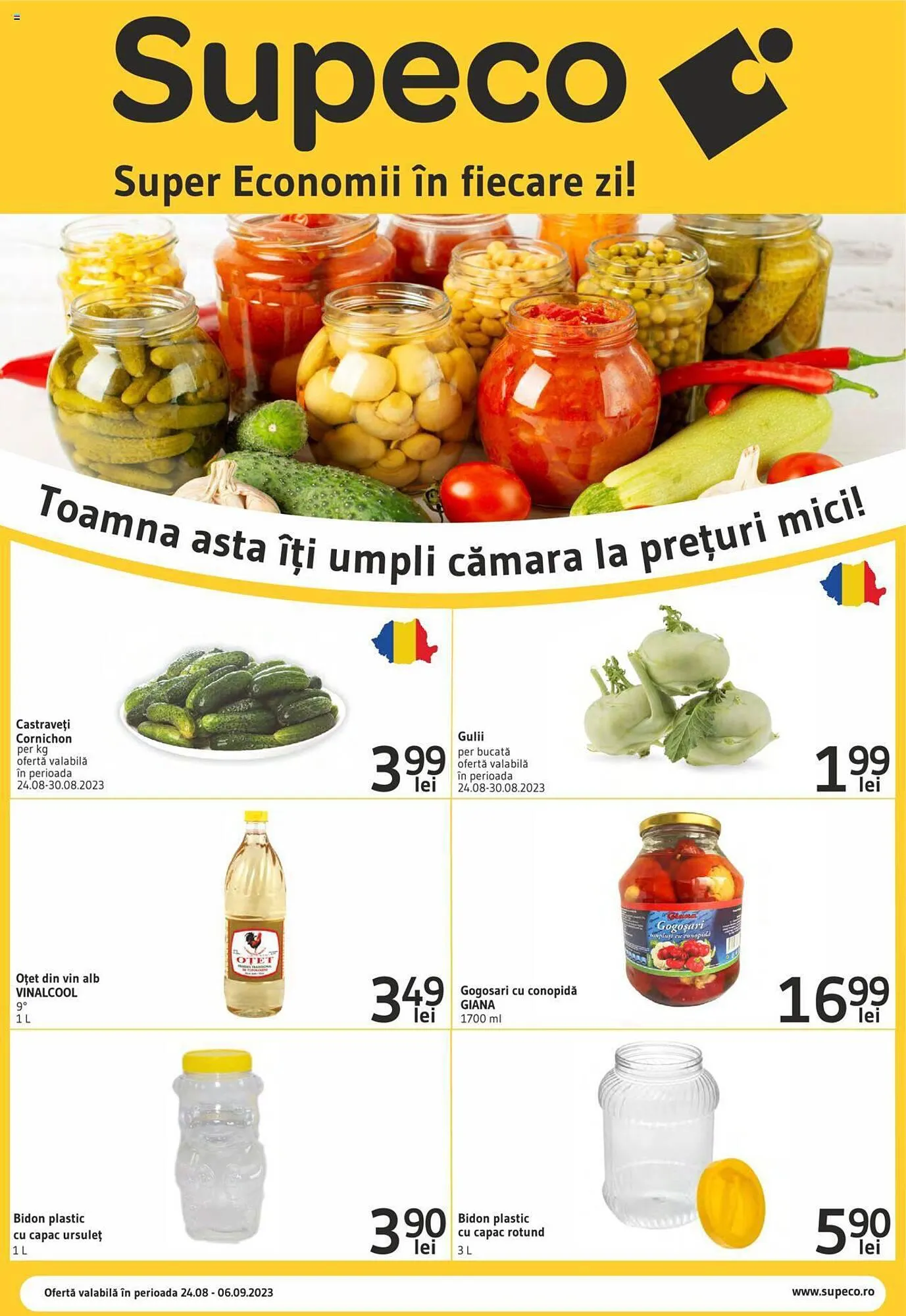 Catalog Supeco catalog de la 24 august până la 6 septembrie 2023 - Revista Pagina 1