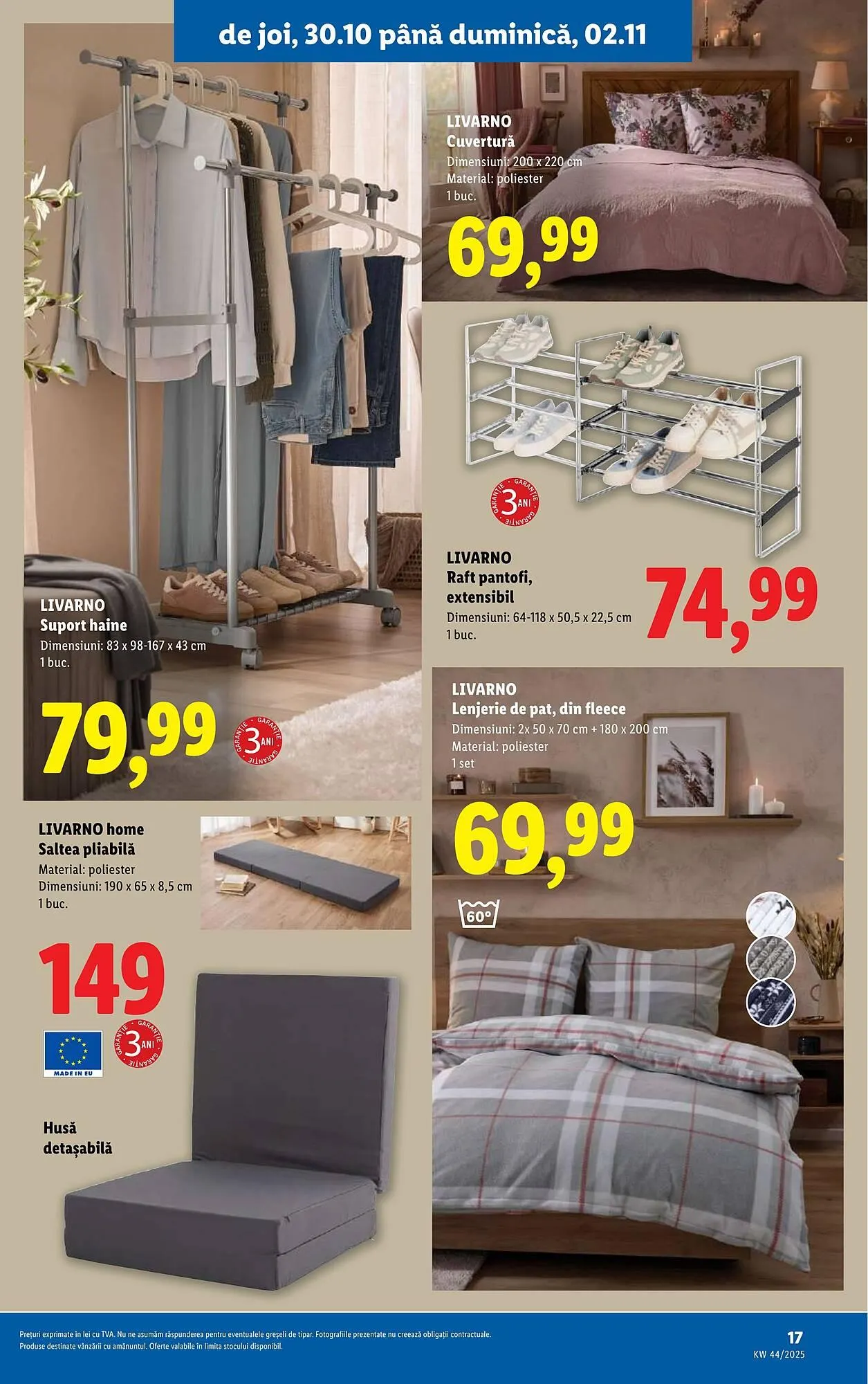 Catalog Catalog Lidl de la 27 octombrie până la 2 noiembrie 2025 - Revista Pagina 17