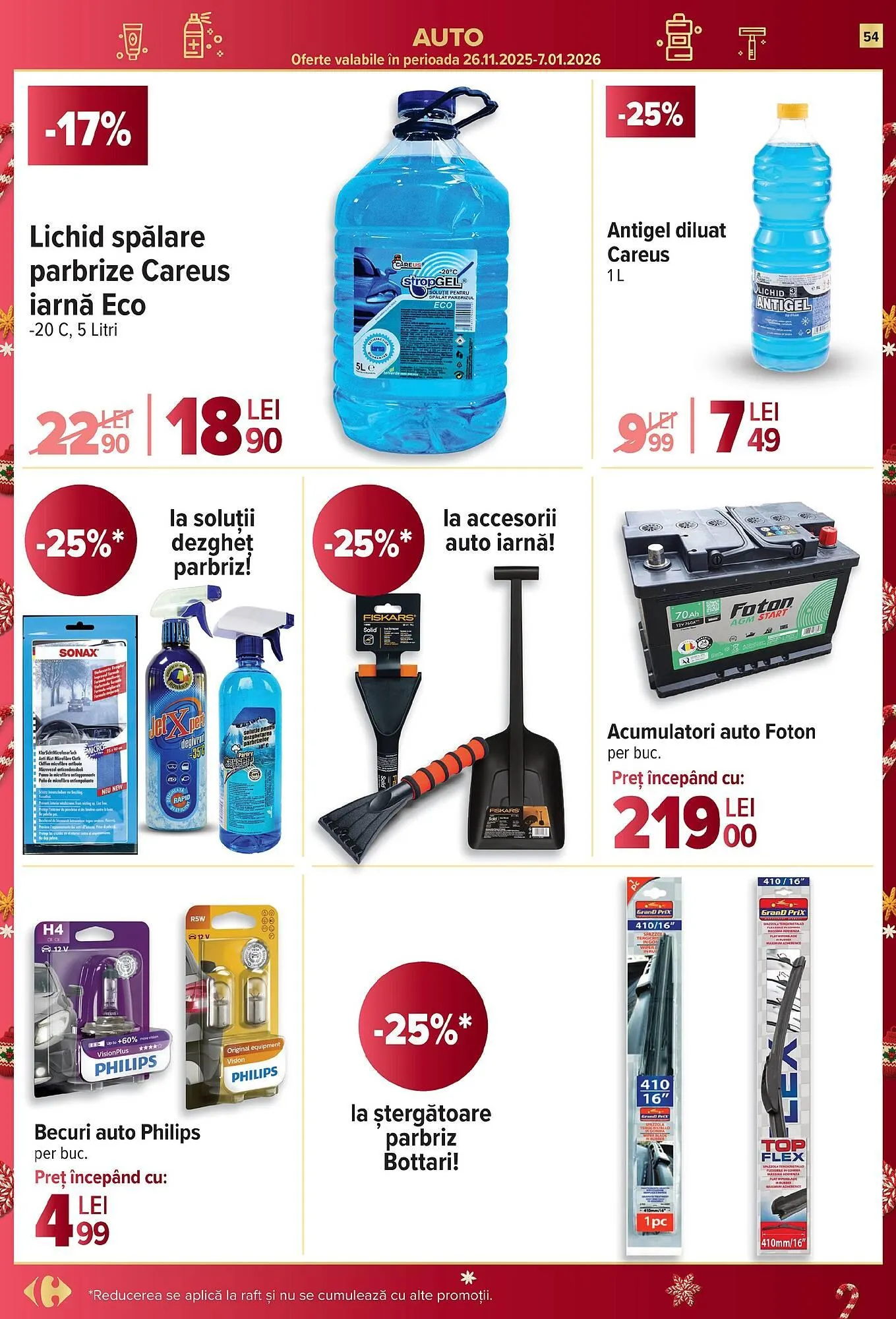 Catalog Catalog Carrefour de la 26 noiembrie până la 2 decembrie 2025 - Revista Pagina 54