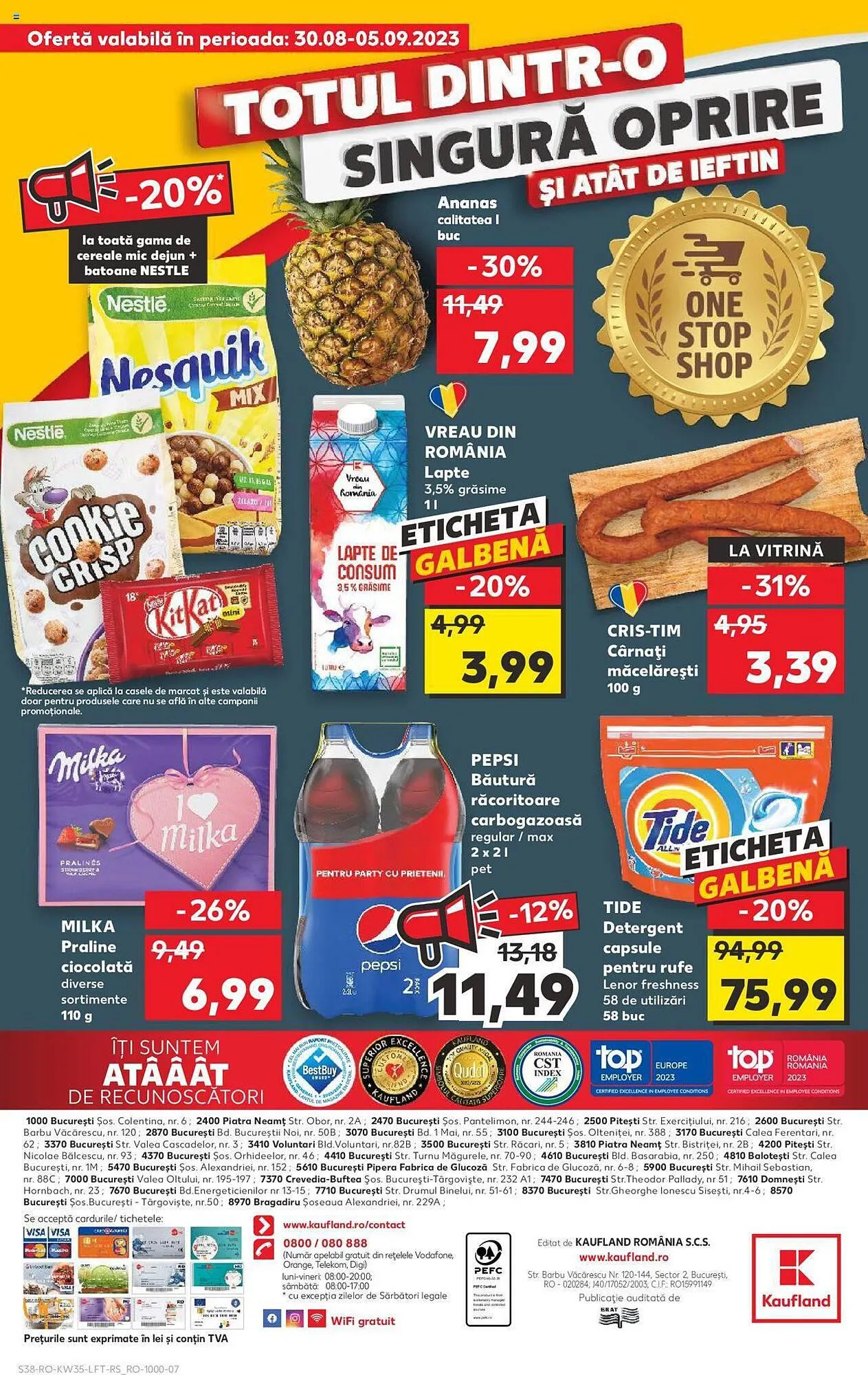 Catalog Kaufland catalog de la 30 august până la 5 septembrie 2023 - Revista Pagina 38