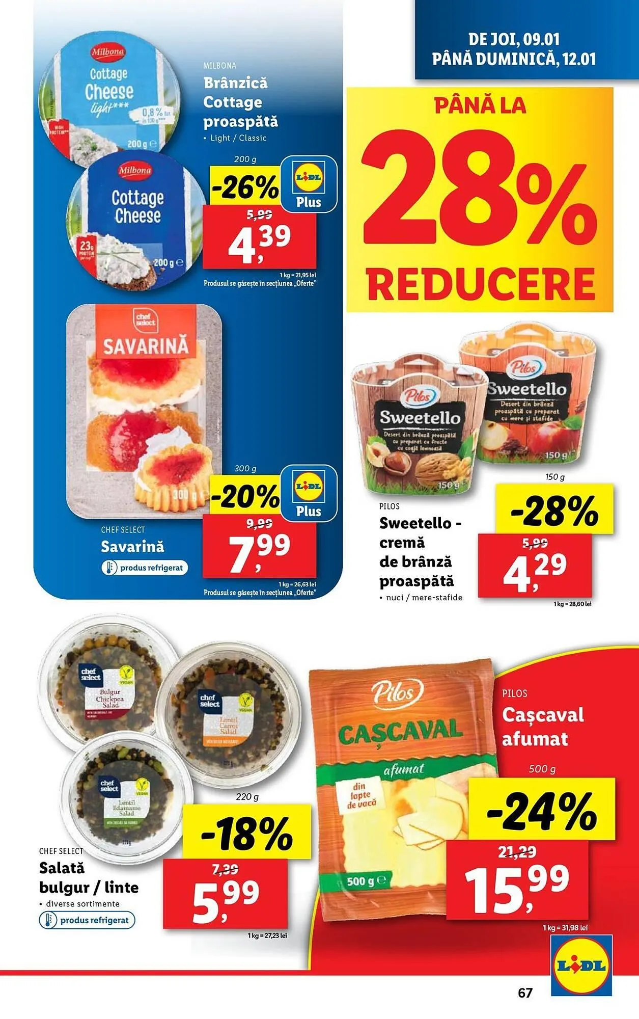 Catalog Catalog Lidl de la 6 ianuarie până la 12 ianuarie 2025 - Revista Pagina 67