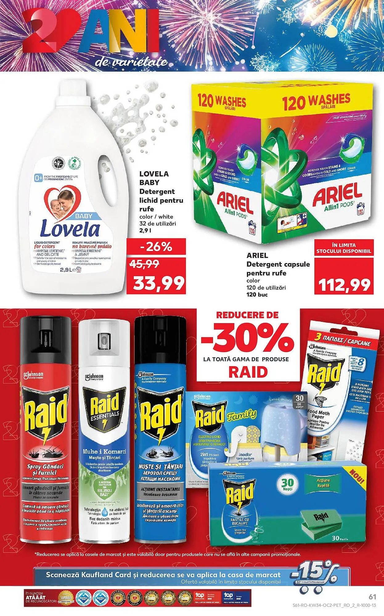 Catalog Catalog Kaufland de la 20 august până la 26 august 2025 - Revista Pagina 61