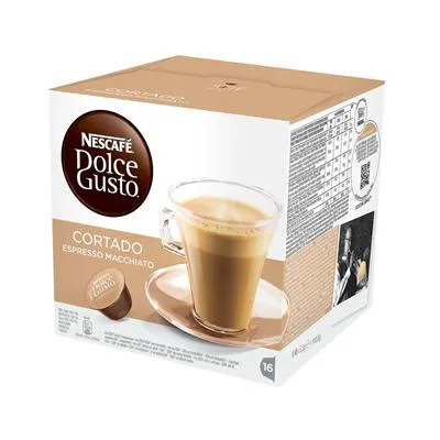 NESCAFE DOLCE GUSTO Cortado Espresso Macchiato Cafea Capsule 100,8 g