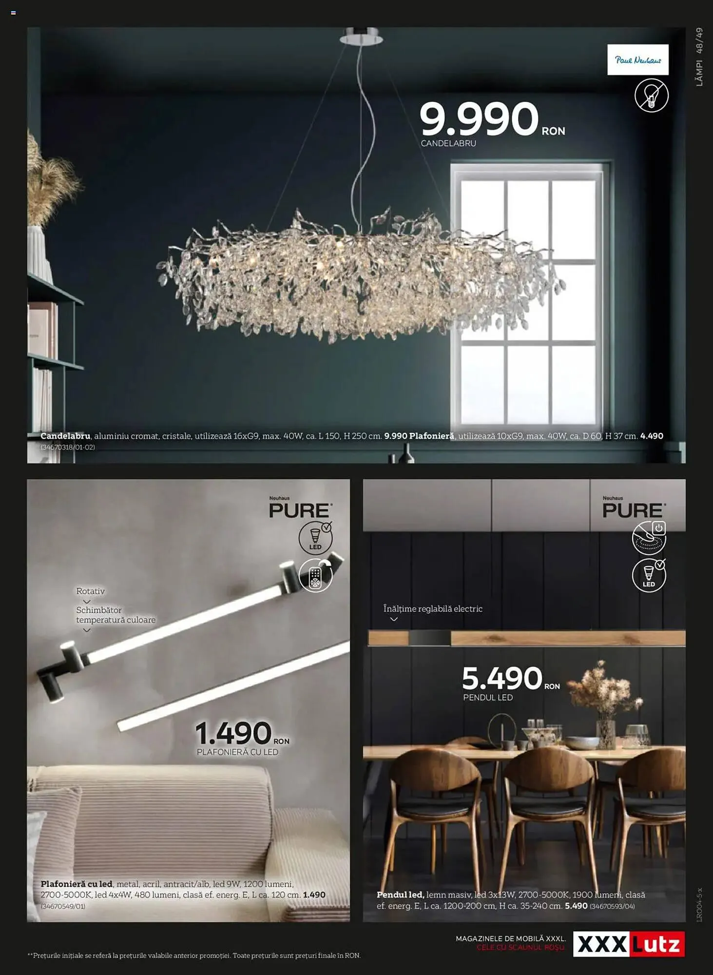 Catalog Catalog XXXLutz de la 7 aprilie până la 31 decembrie 2025 - Revista Pagina 49