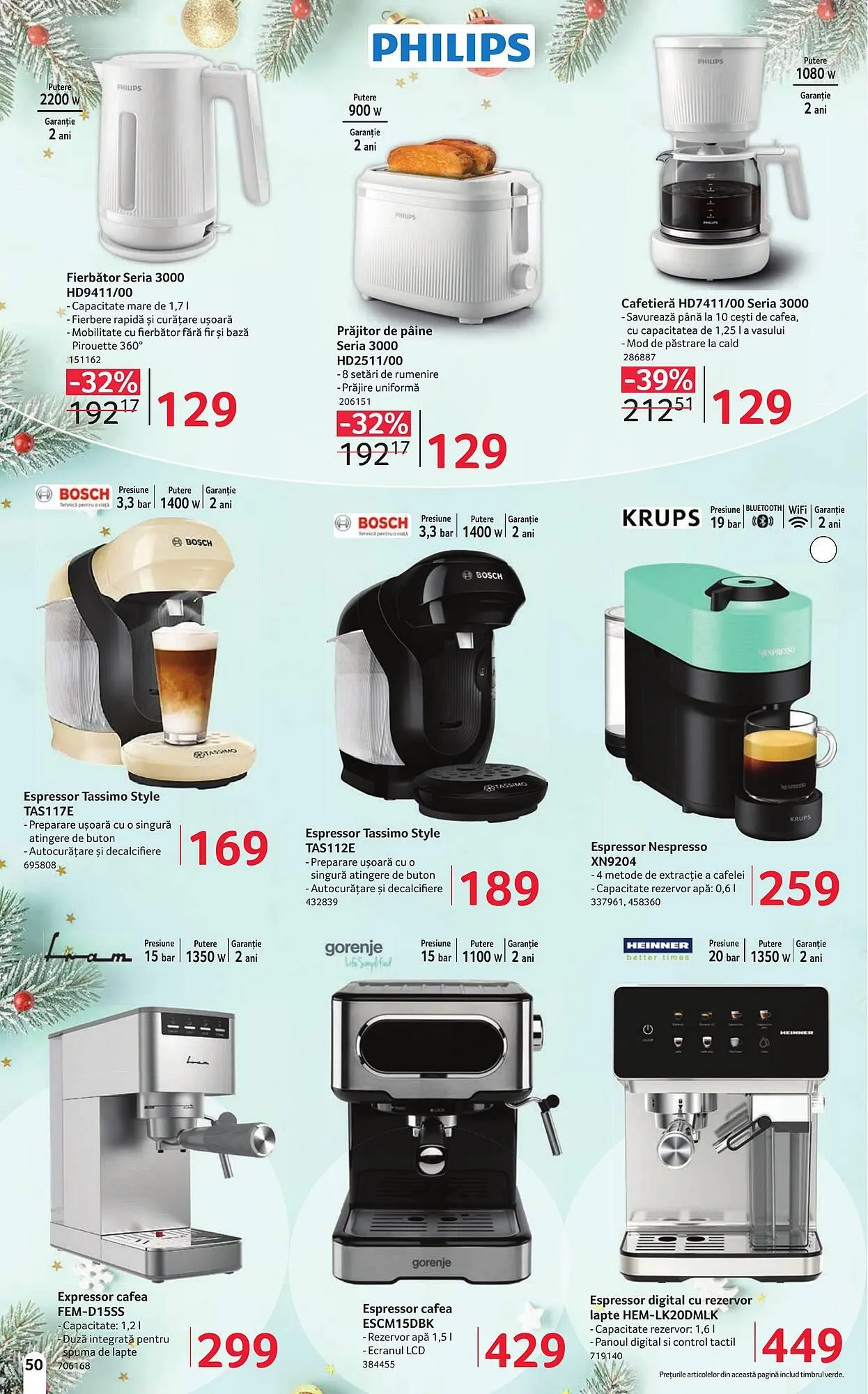 Catalog Catalog Selgros de la 6 decembrie până la 24 decembrie 2025 - Revista Pagina 50