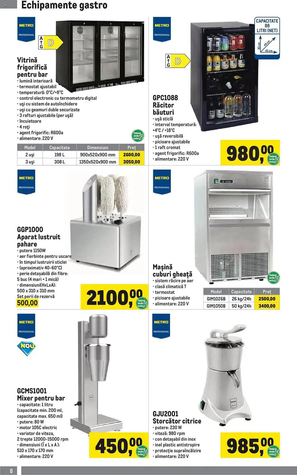 Catalog Catalog Metro de la 30 iunie până la 30 septembrie 2025 - Revista Pagina 8