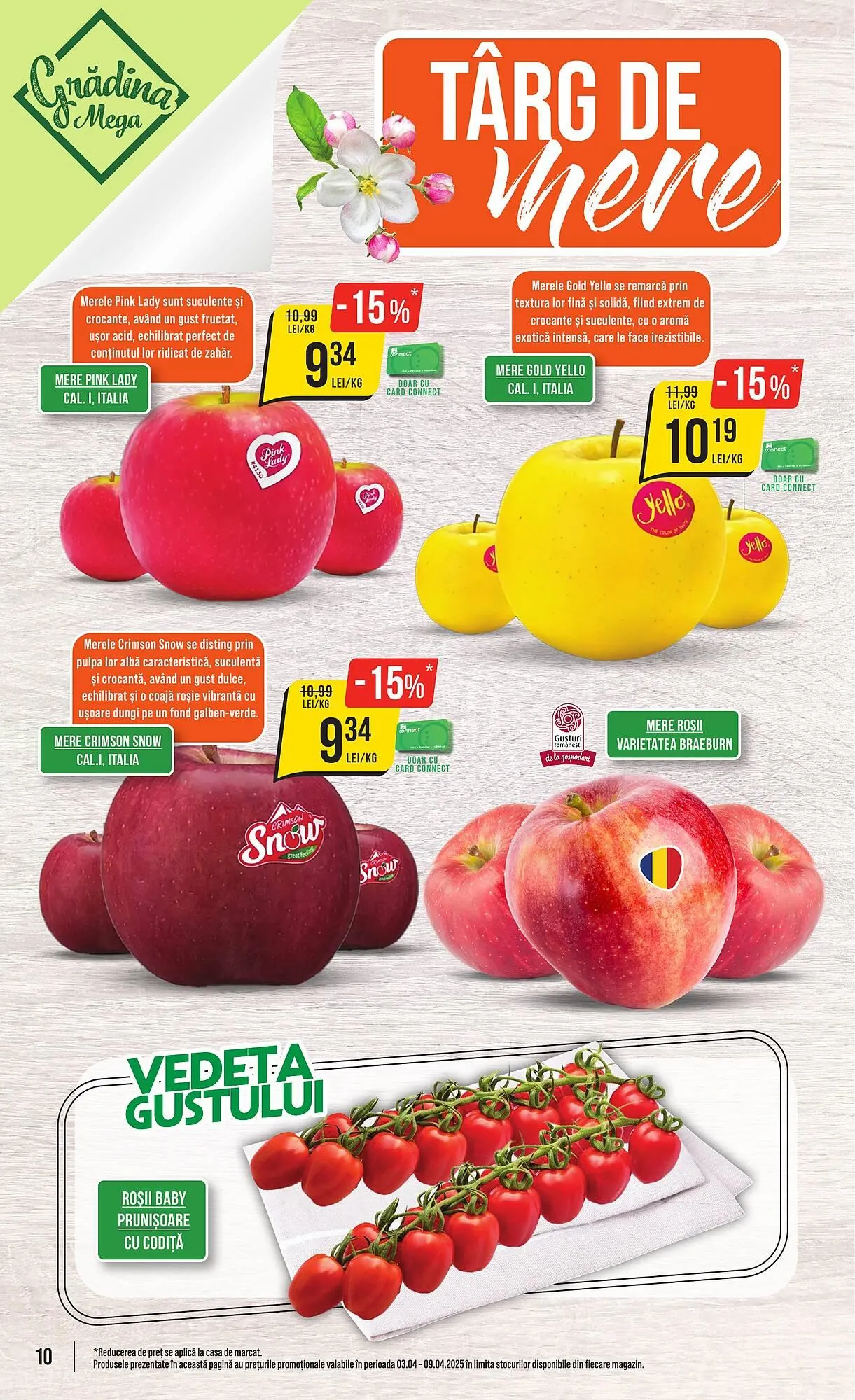 Catalog Catalog Mega Image de la 3 aprilie până la 9 aprilie 2025 - Revista Pagina 10