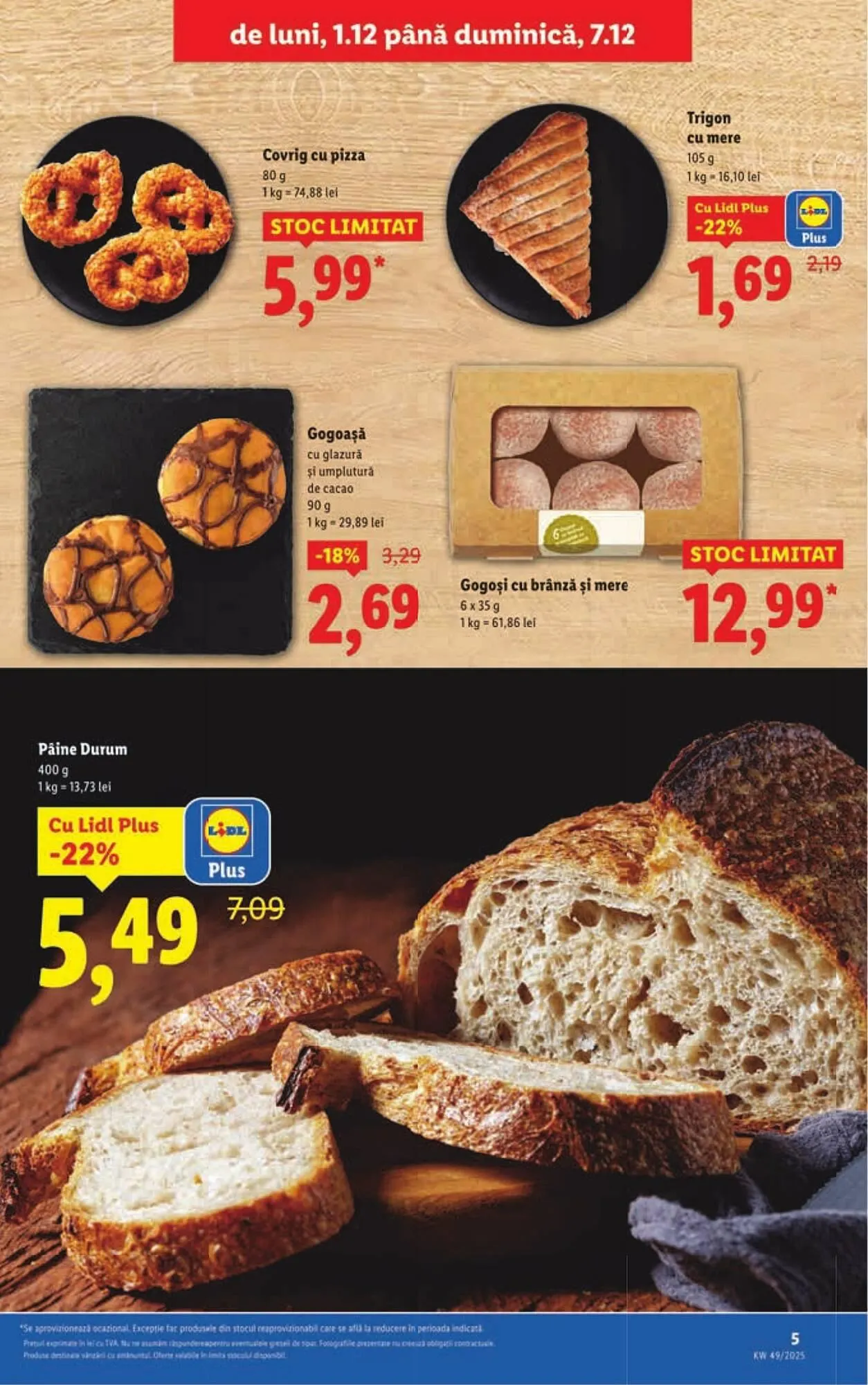 Catalog Catalog Lidl de la 1 decembrie până la 7 decembrie 2025 - Revista Pagina 5