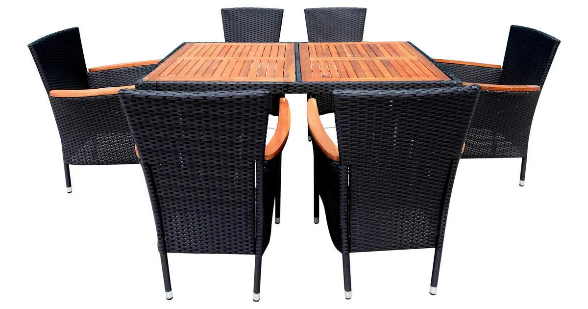 Ambia Garden SET MASĂ șI SCAUNE GRĂDINĂ