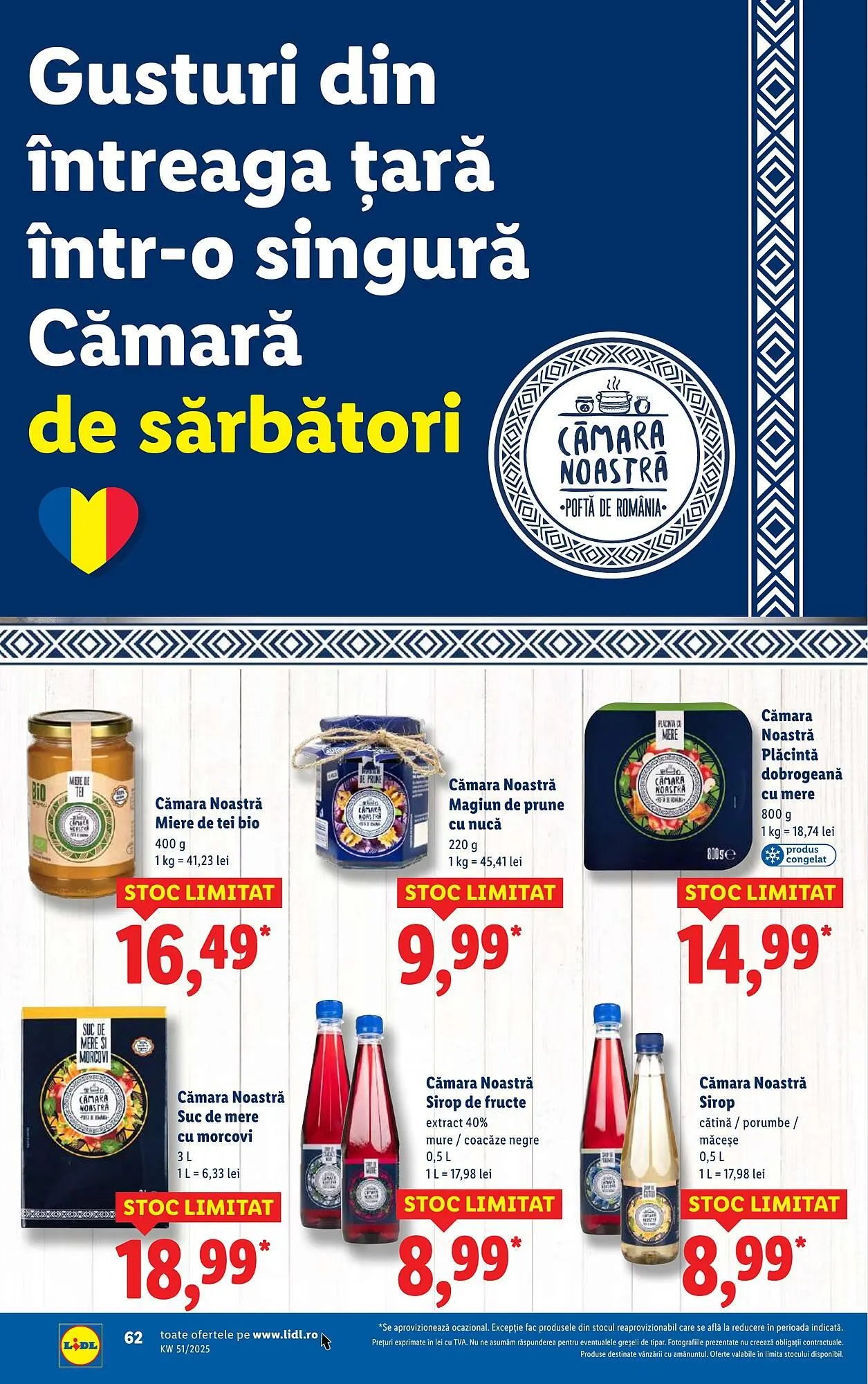 Catalog Catalog Lidl de la 15 decembrie până la 21 decembrie 2025 - Revista Pagina 62