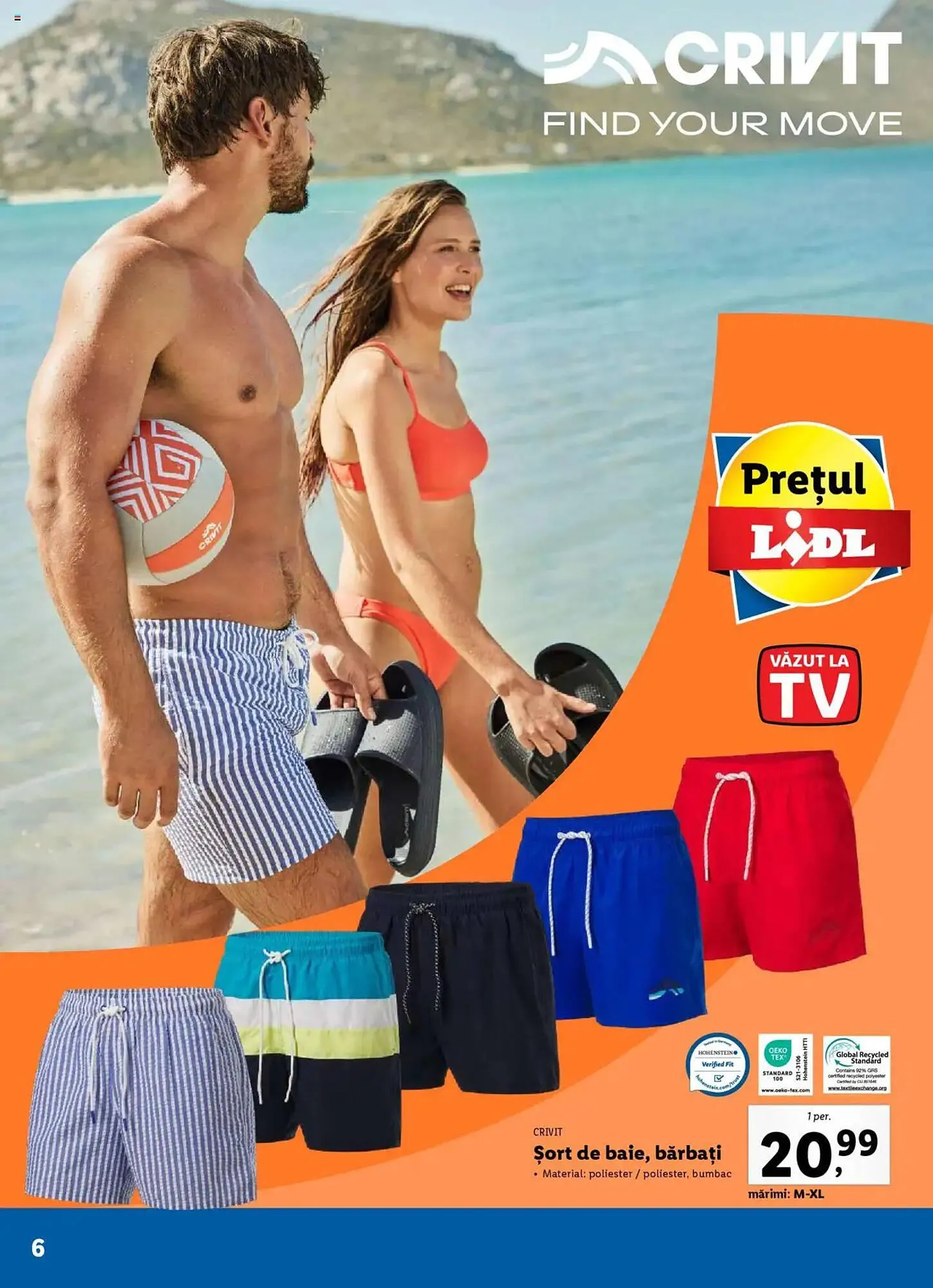 Catalog Catalog Lidl de la 18 mai până la 6 iulie 2025 - Revista Pagina 6