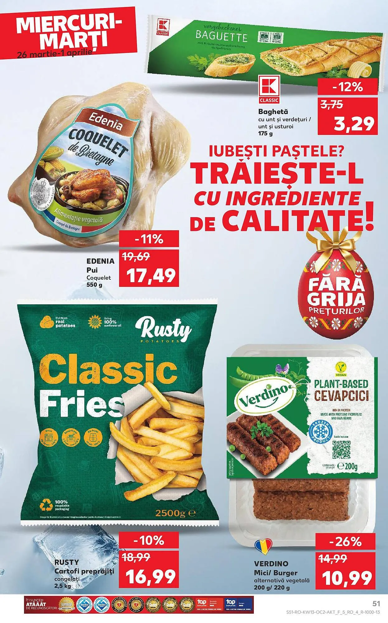 Catalog Catalog Kaufland de la 25 martie până la 30 martie 2025 - Revista Pagina 51