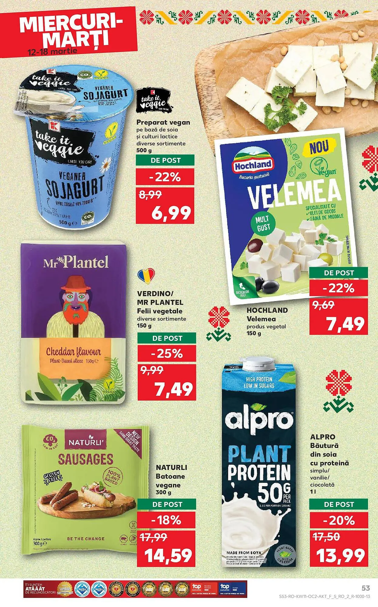 Catalog Catalog Kaufland de la 12 martie până la 18 martie 2025 - Revista Pagina 53