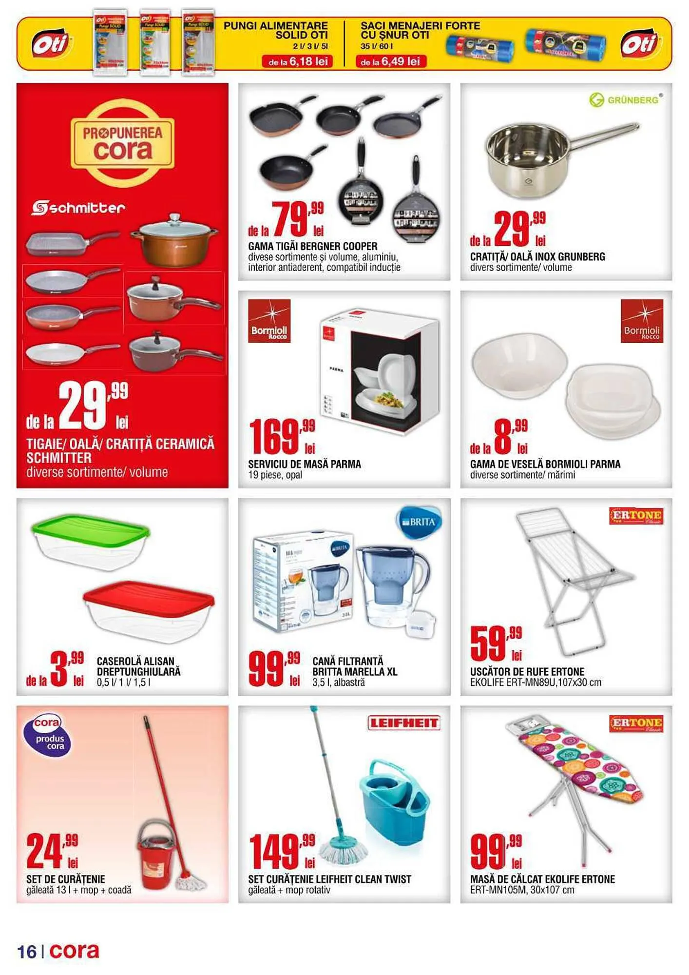 Catalog Cora catalog de la 19 septembrie până la 2 octombrie 2023 - Revista Pagina 16