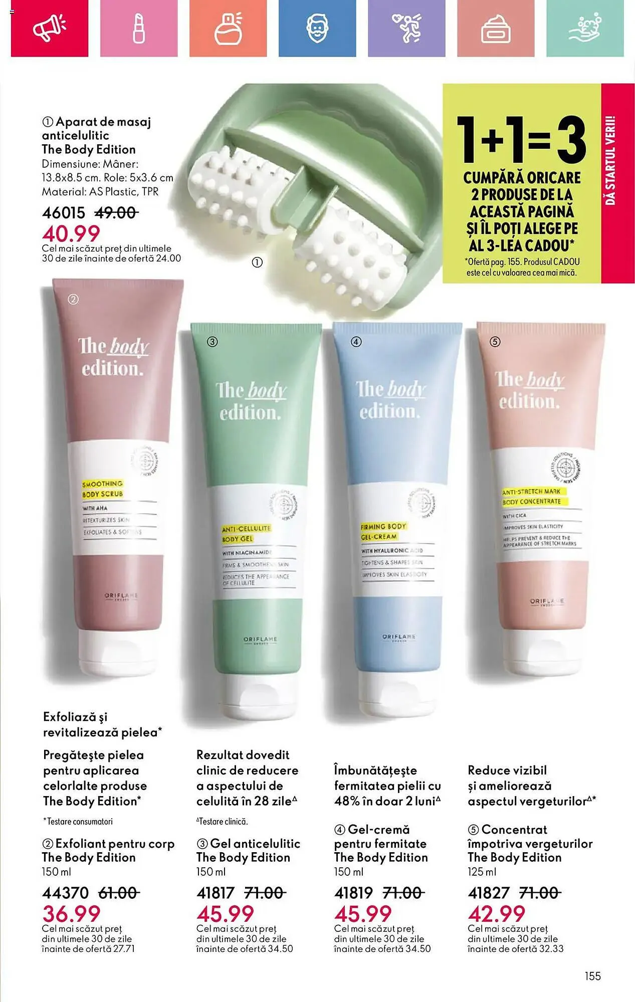 Catalog Catalog Oriflame de la 4 mai până la 24 mai 2025 - Revista Pagina 155