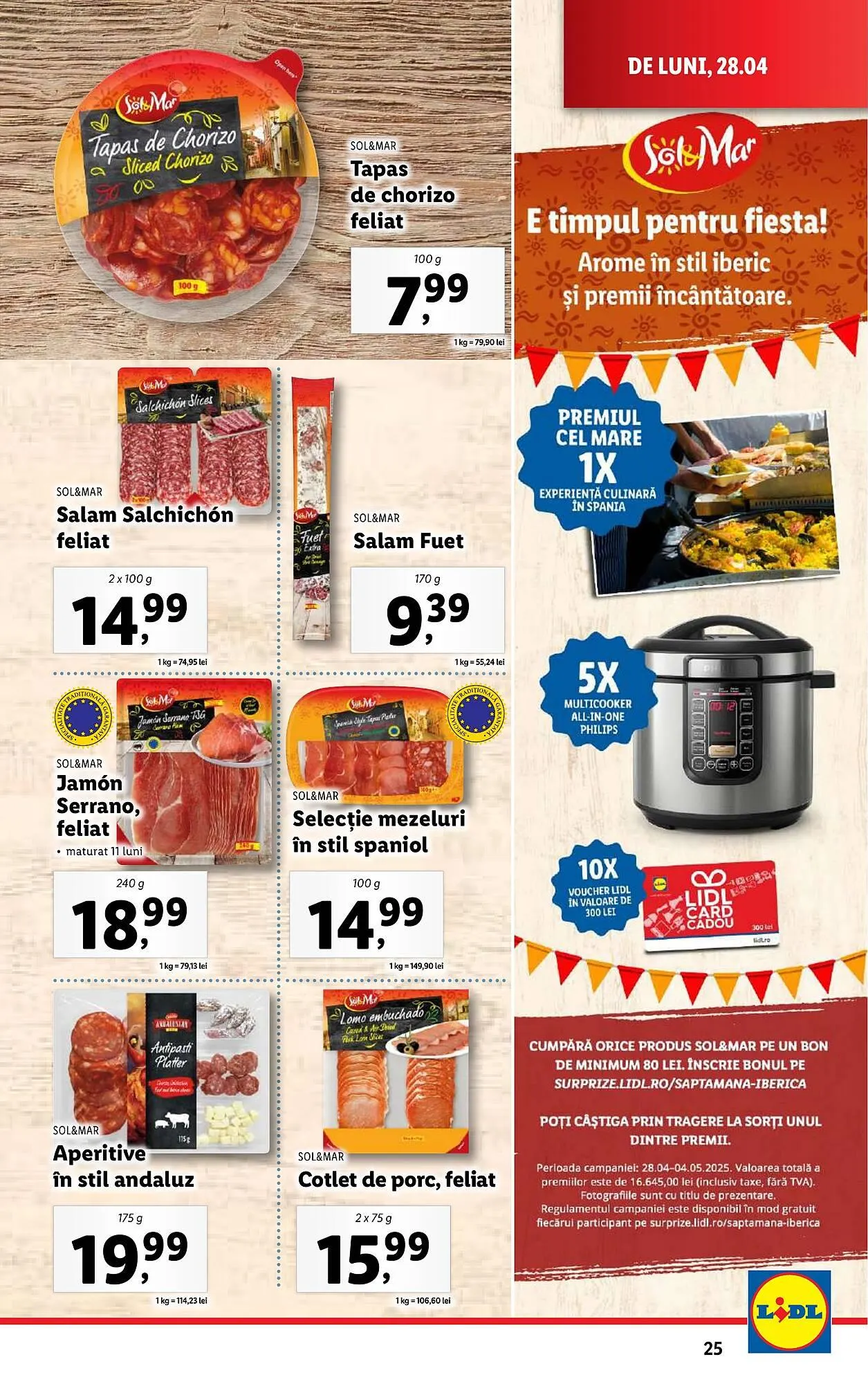 Catalog Catalog Lidl de la 22 aprilie până la 27 aprilie 2025 - Revista Pagina 25