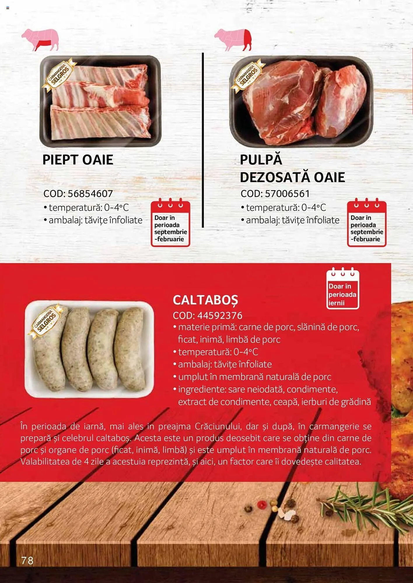 Catalog Selgros catalog de la 27 aprilie până la 31 decembrie 2023 - Revista Pagina 78