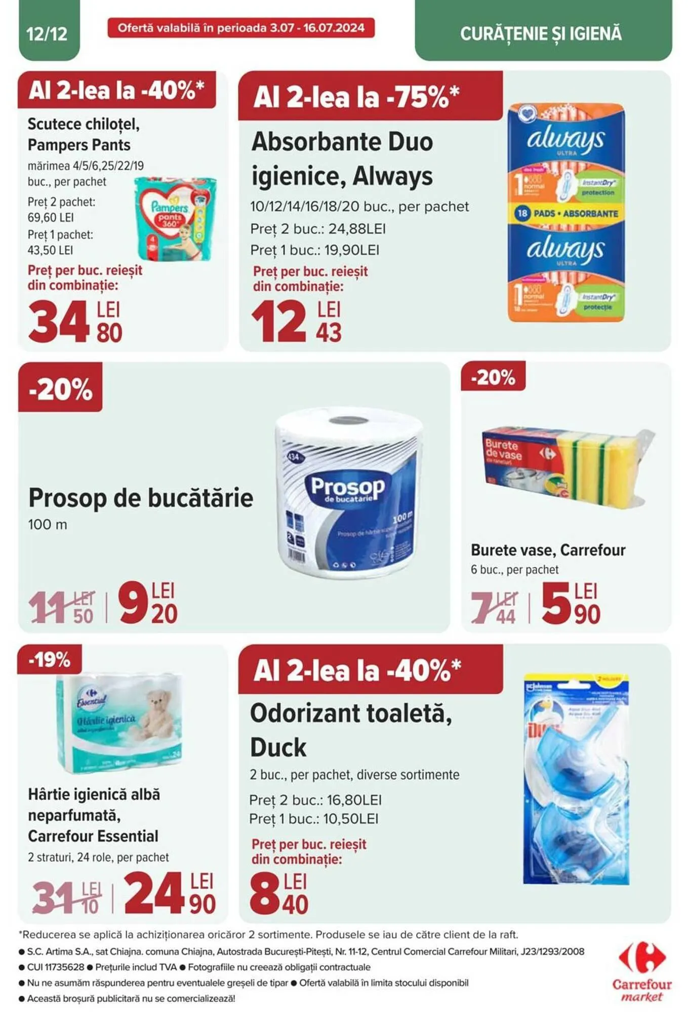 Catalog Carrefour Market  catalog de la 3 iulie până la 9 iulie 2024 - Revista Pagina 7
