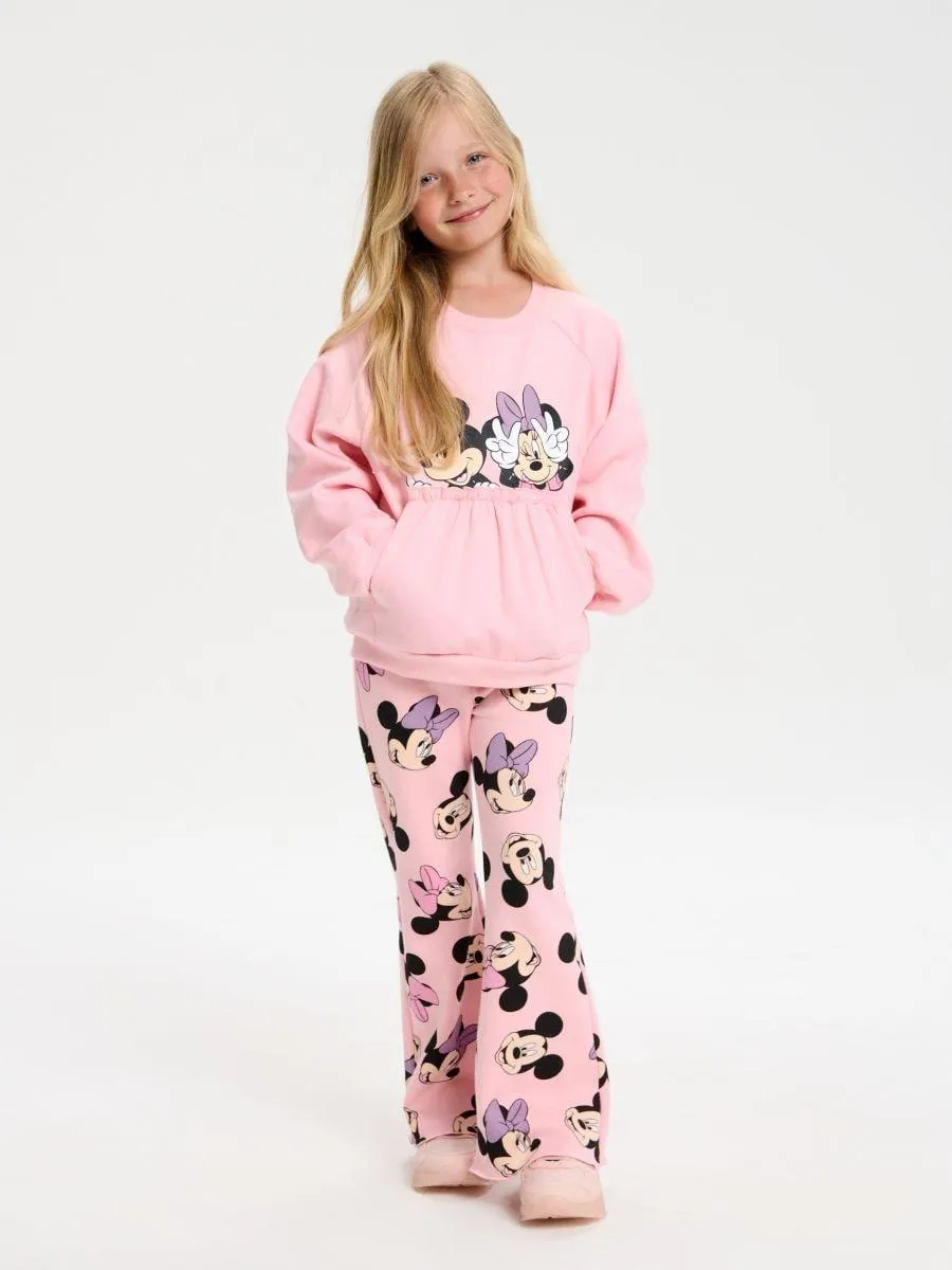 Compleu din jerseu Minnie Mouse