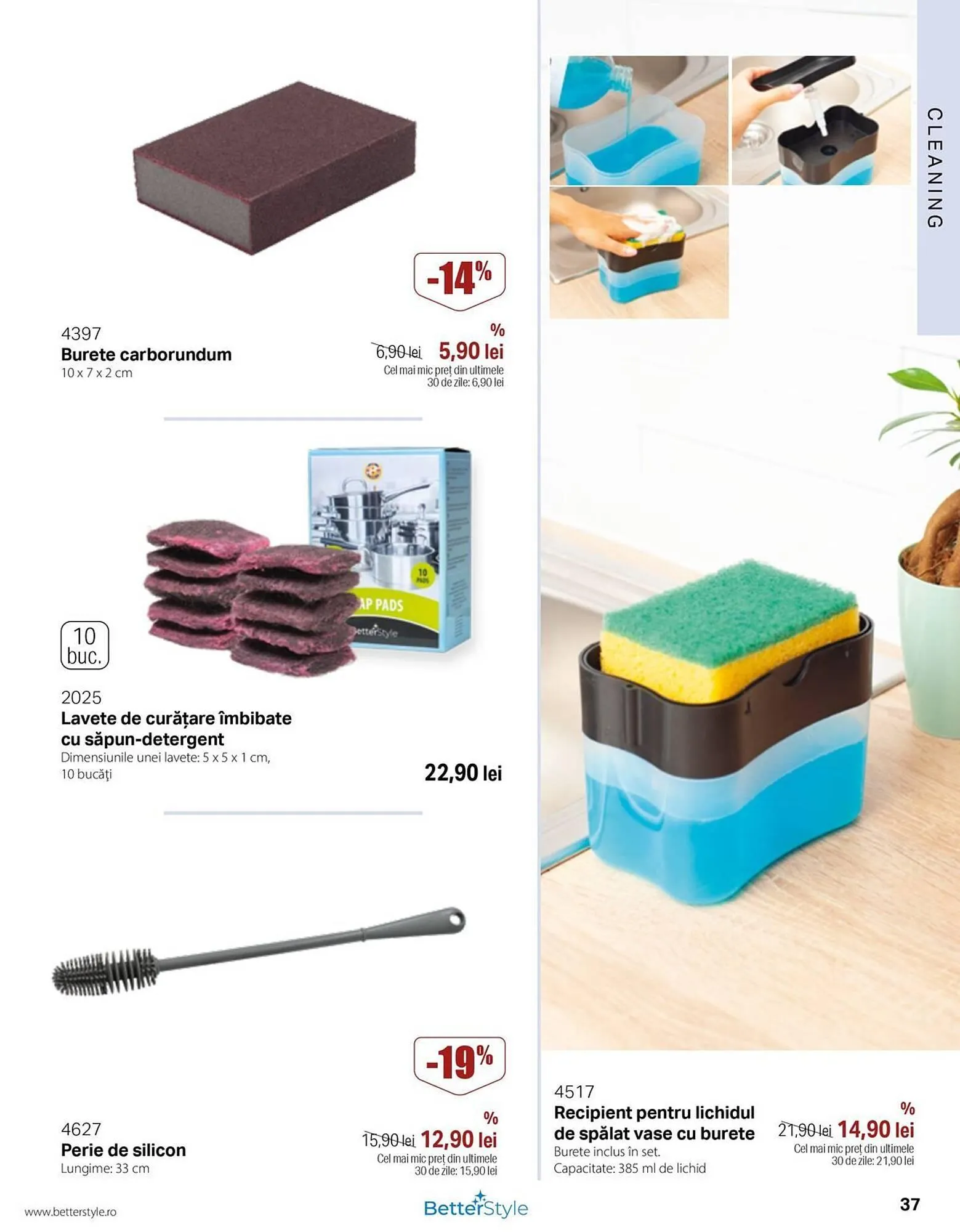 Catalog Catalog BetterStyle de la 3 februarie până la 28 februarie 2025 - Revista Pagina 37