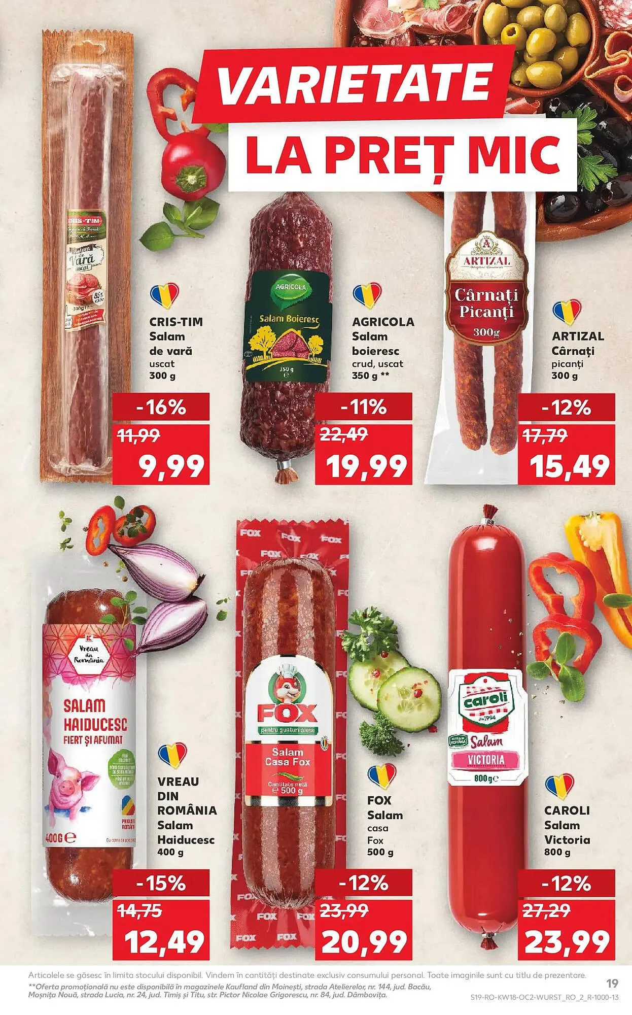 Catalog Catalog Kaufland de la 29 aprilie până la 5 mai 2026 - Revista Pagina 19