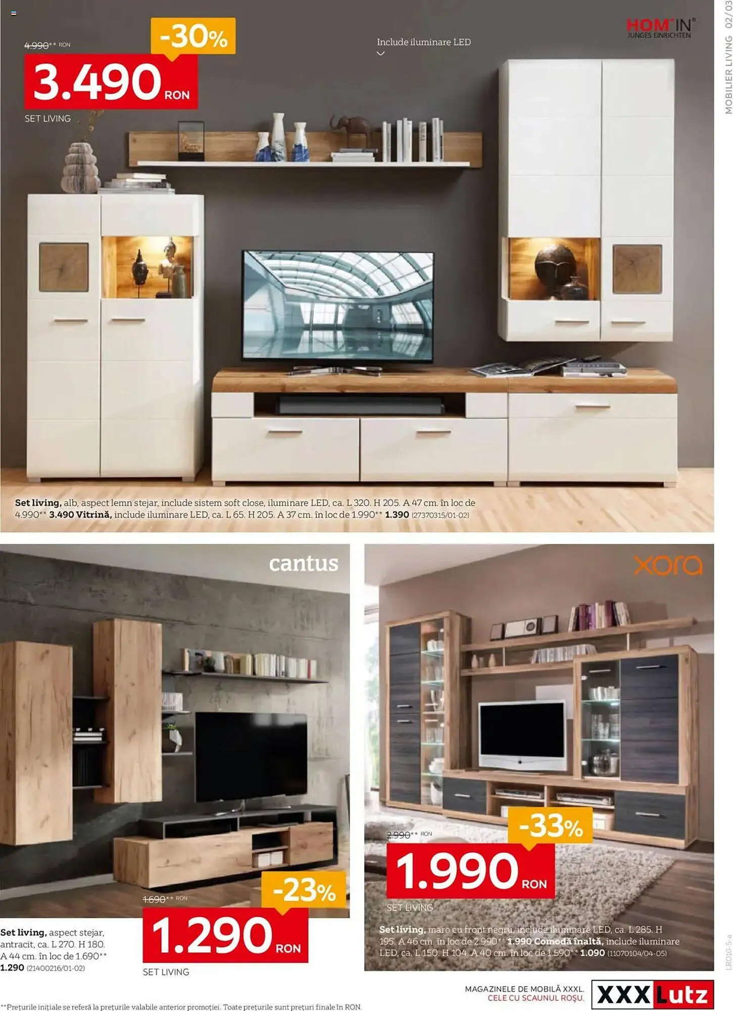 Catalog Catalog XXXLutz de la 5 octombrie până la 2 noiembrie 2025 - Revista Pagina 3