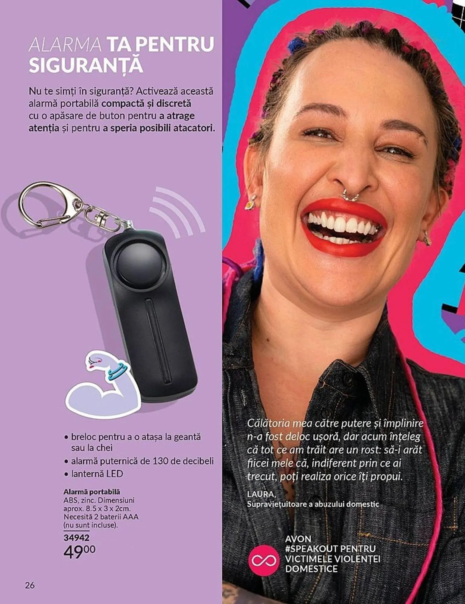 Catalog Catalog Avon de la 1 iulie până la 31 iulie 2025 - Revista Pagina 26