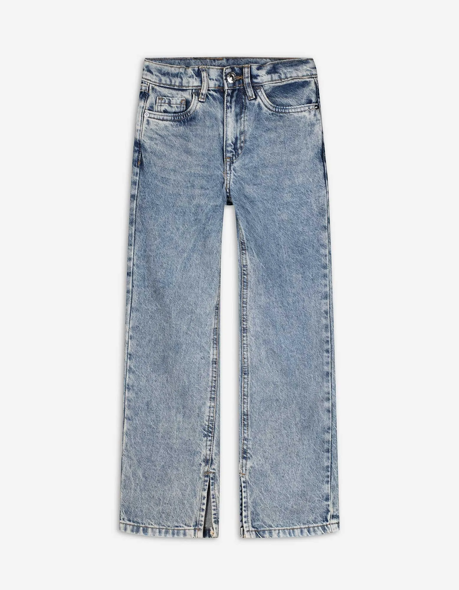 Jeans - Straight fit - celeste