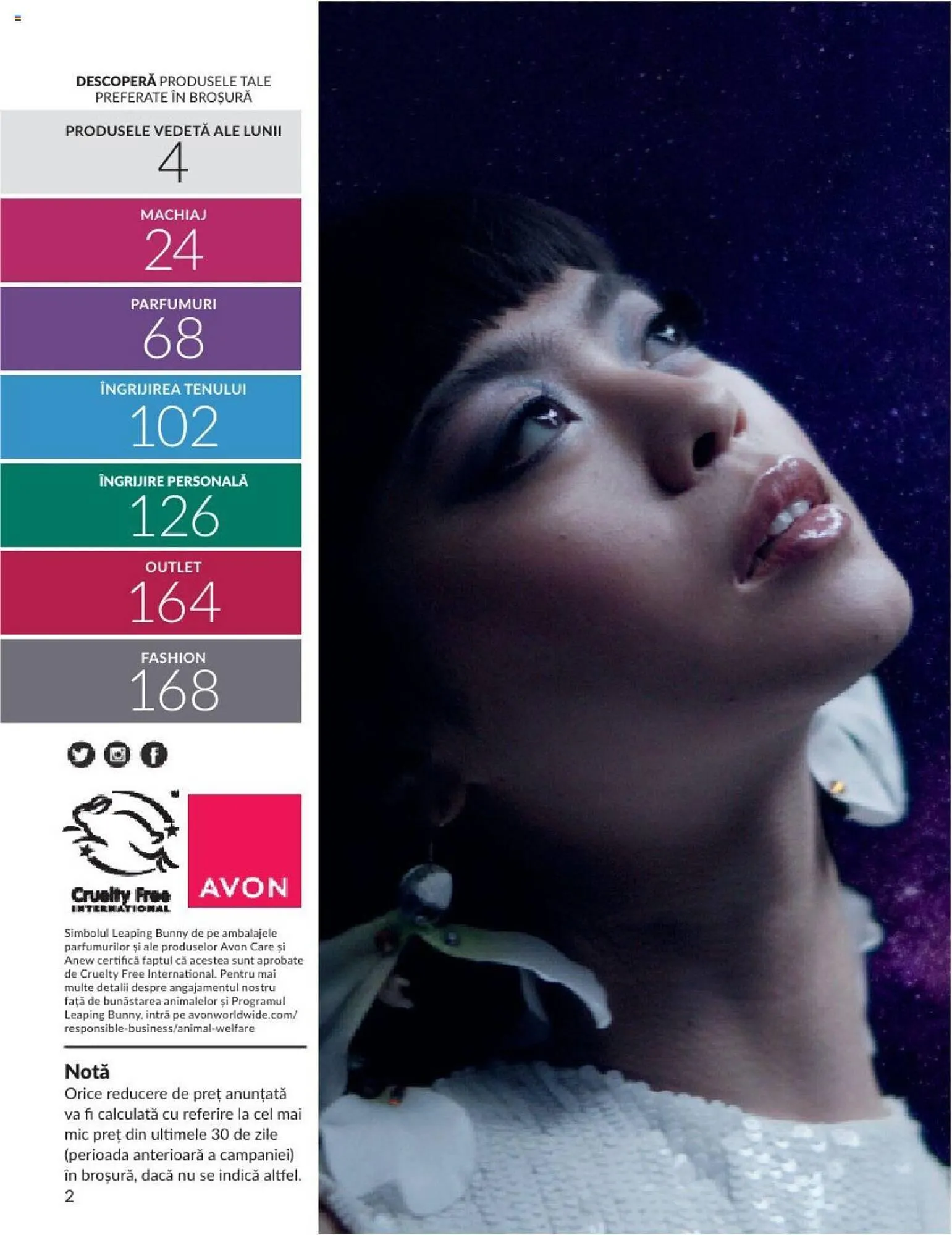 Catalog Avon catalog de la 1 septembrie până la 30 septembrie 2023 - Revista Pagina 4