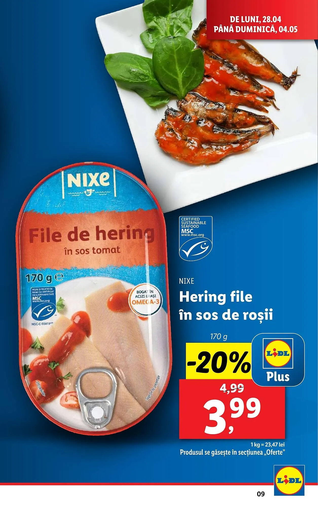 Catalog Catalog Lidl de la 22 aprilie până la 27 aprilie 2025 - Revista Pagina 9