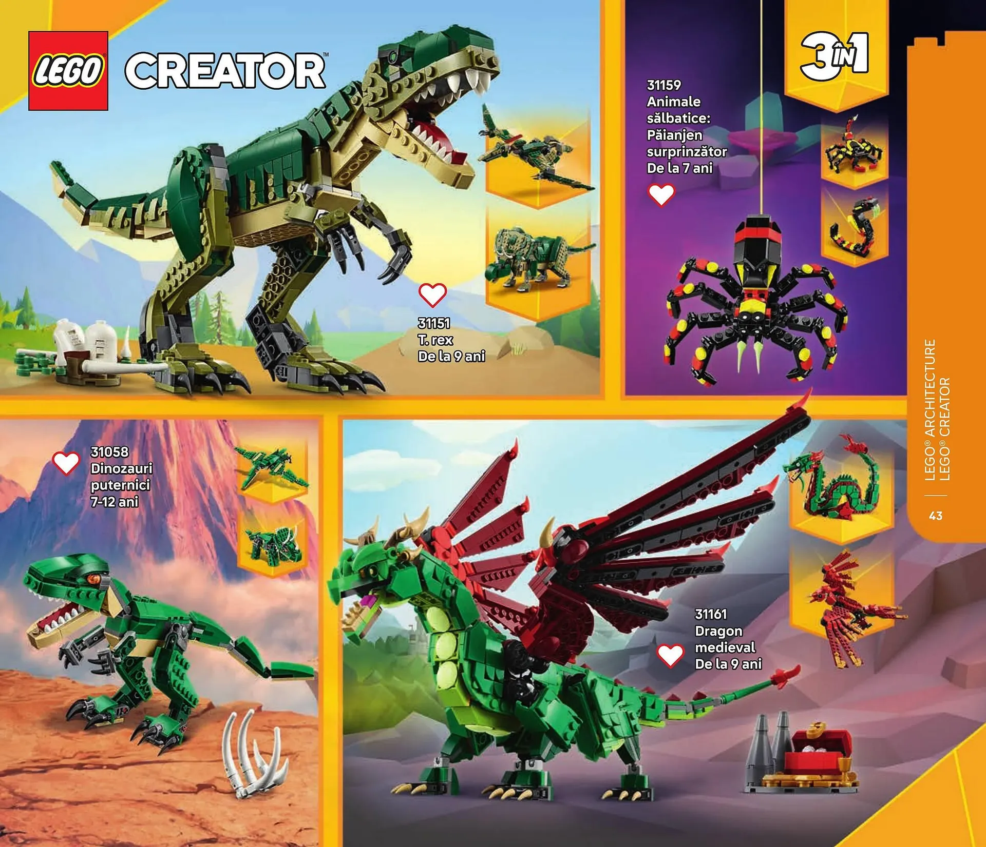 Catalog Сatalog Lego de la 1 iulie până la 31 decembrie 2025 - Revista Pagina 43
