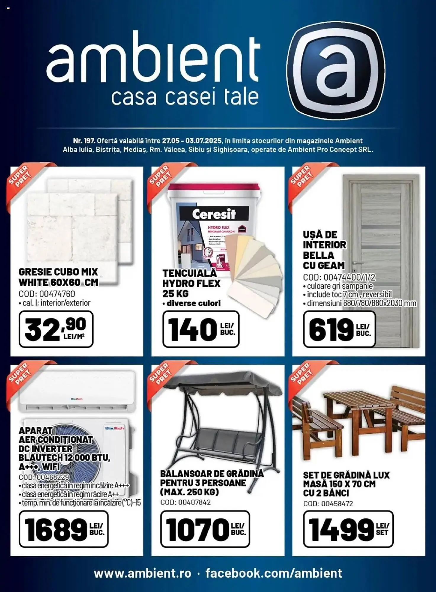 Catalog Catalog Ambient de la 26 mai până la 3 iulie 2025 - Revista Pagina 1