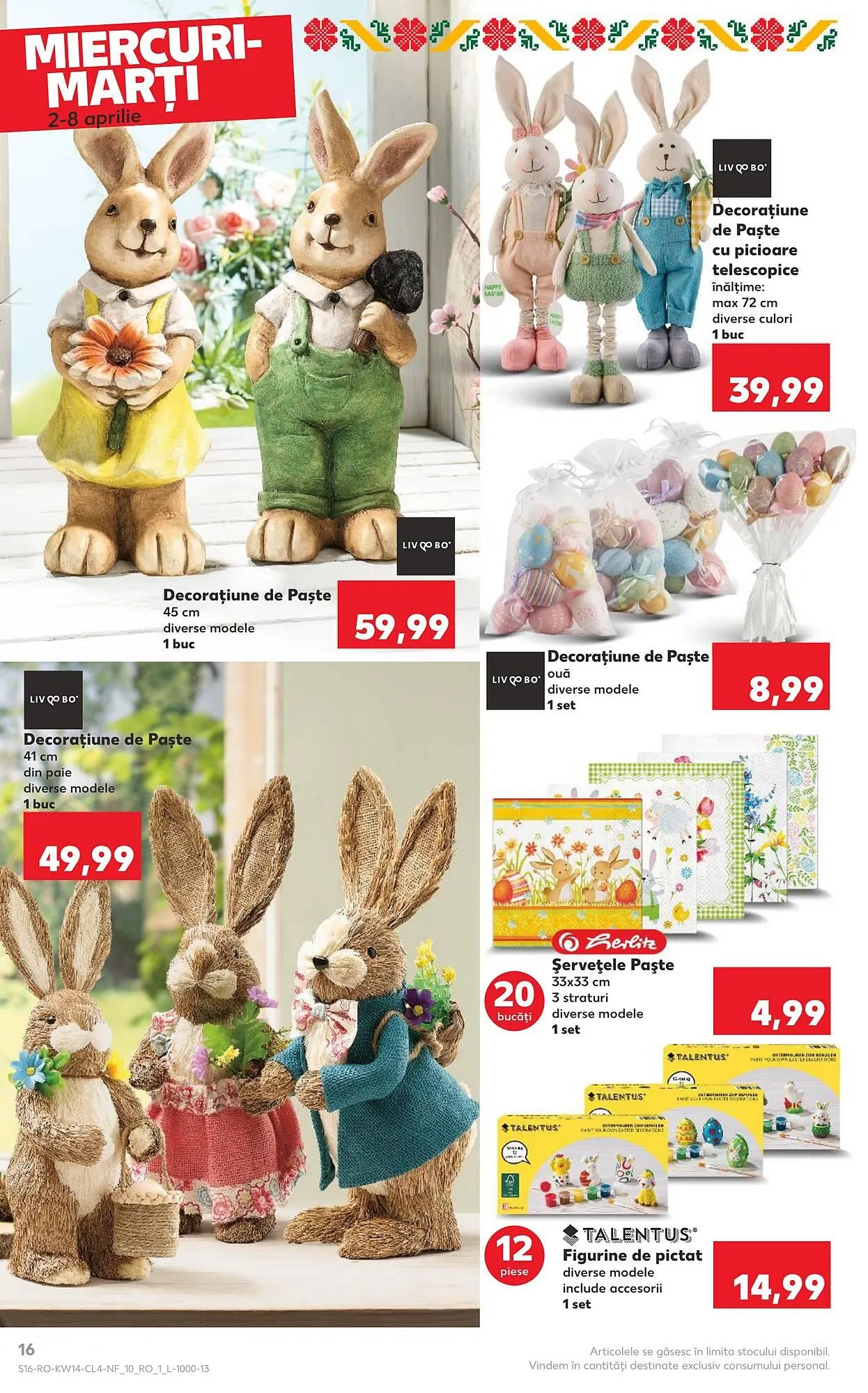 Catalog Catalog Kaufland de la 2 aprilie până la 8 aprilie 2025 - Revista Pagina 16
