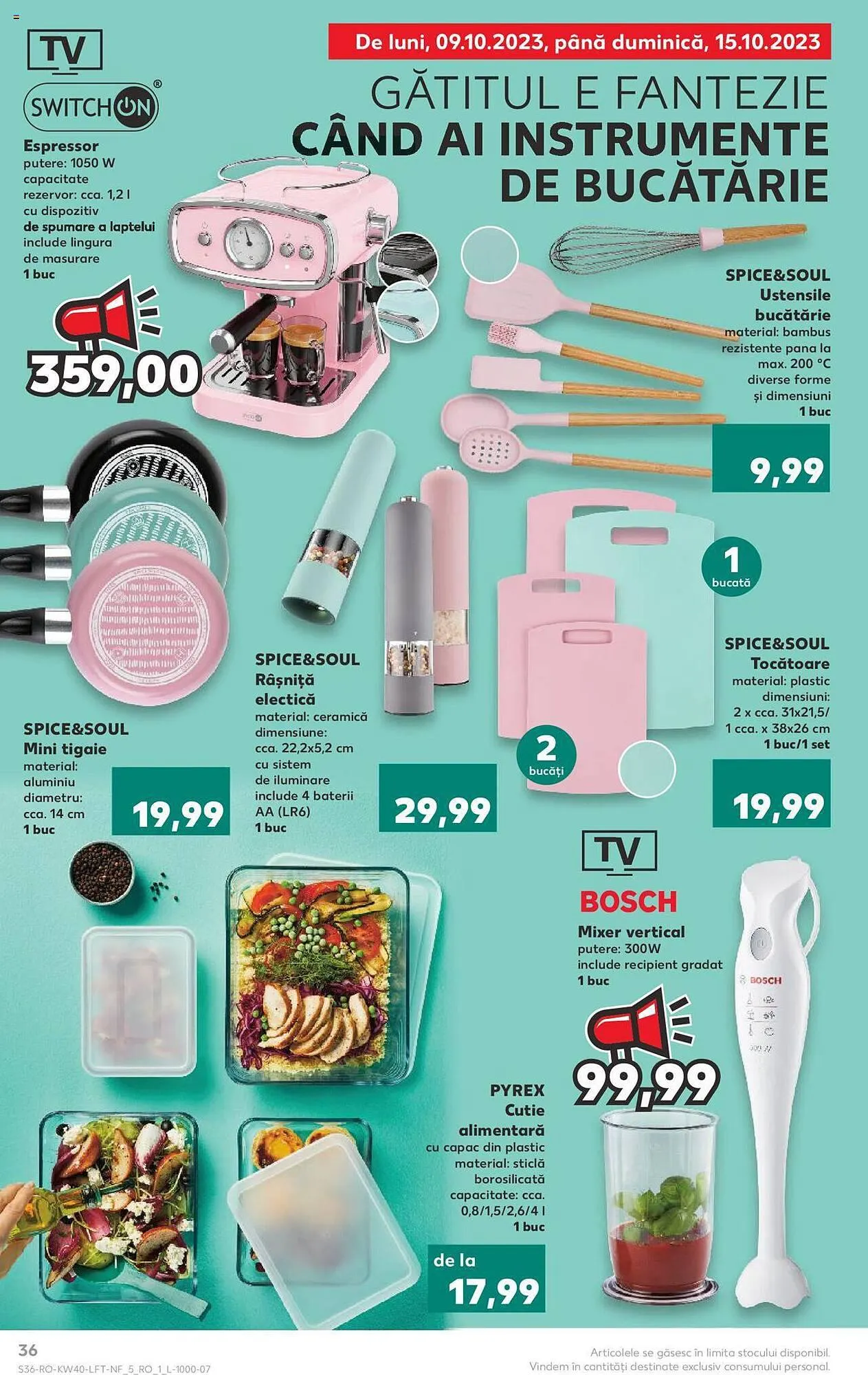 Catalog Kaufland catalog de la 4 octombrie până la 10 octombrie 2023 - Revista Pagina 36