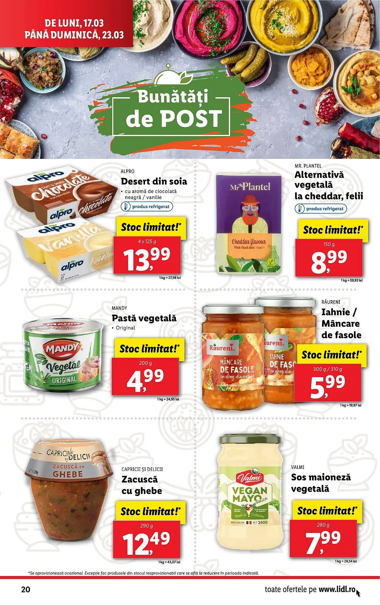 Catalog Catalog Lidl de la 17 martie până la 23 martie 2025 - Revista Pagina 20