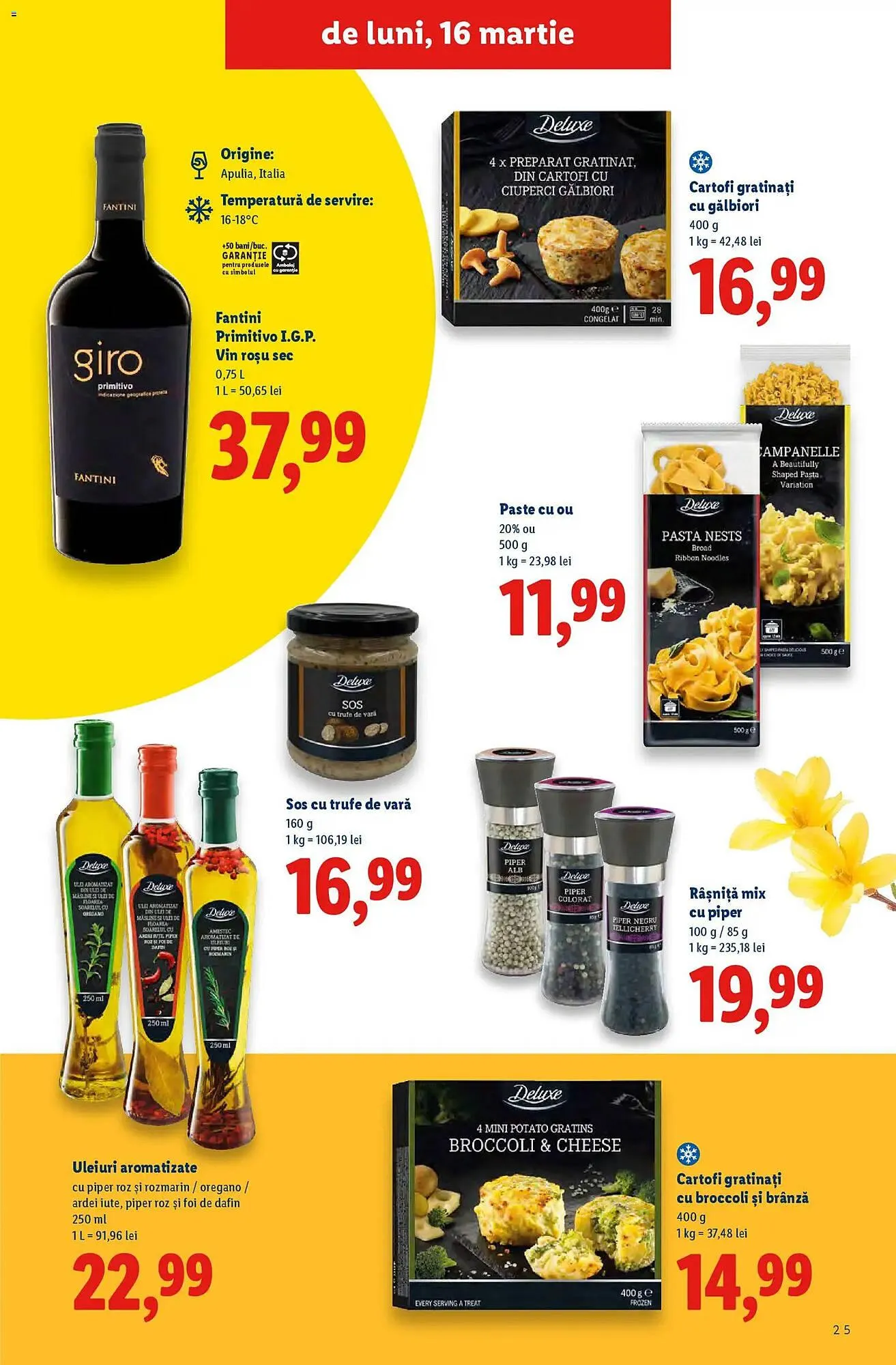Catalog Catalog Lidl de la 1 martie până la 12 aprilie 2026 - Revista Pagina 25