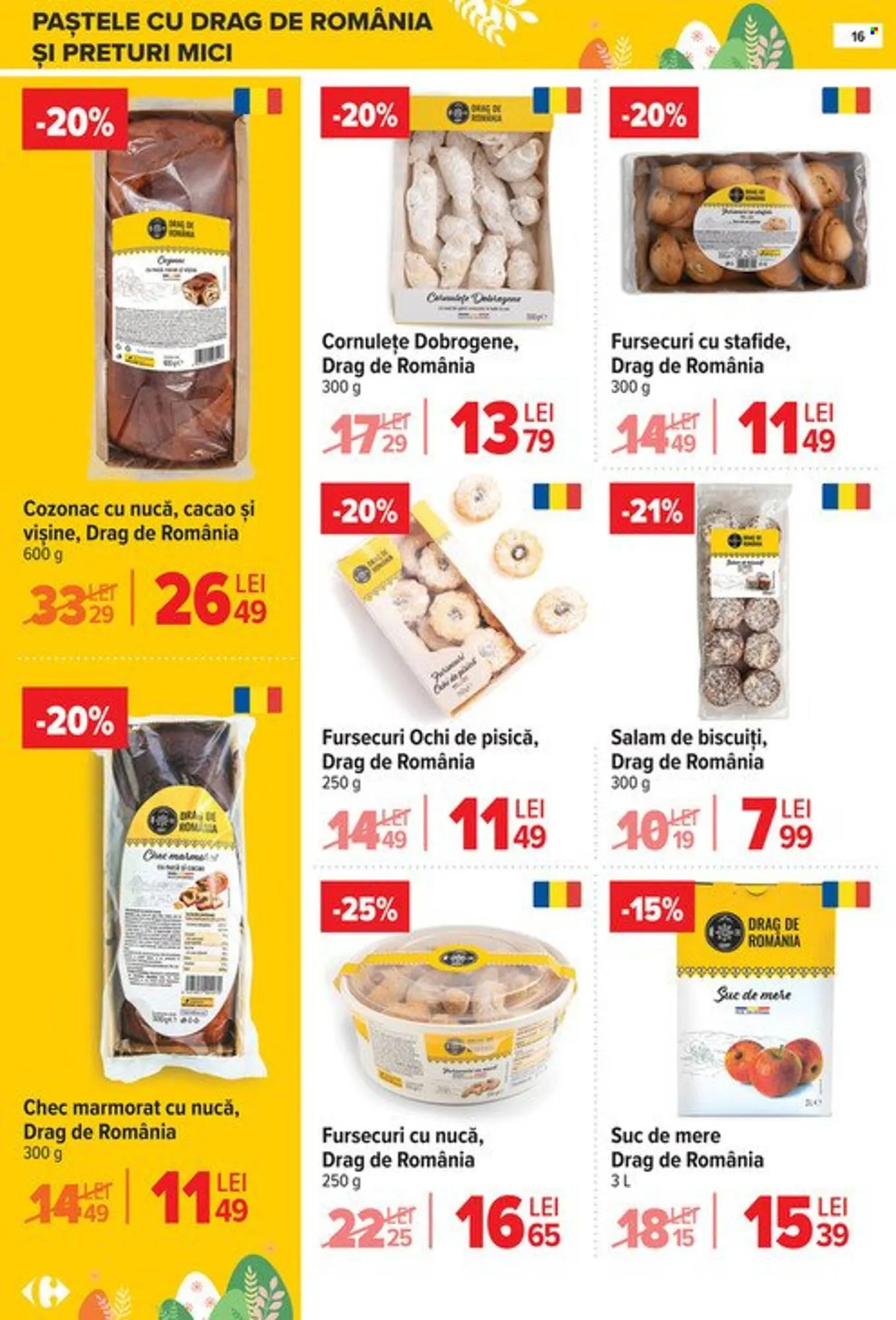 Catalog Catalog Carrefour de la 25 martie până la 14 aprilie 2026 - Revista Pagina 16